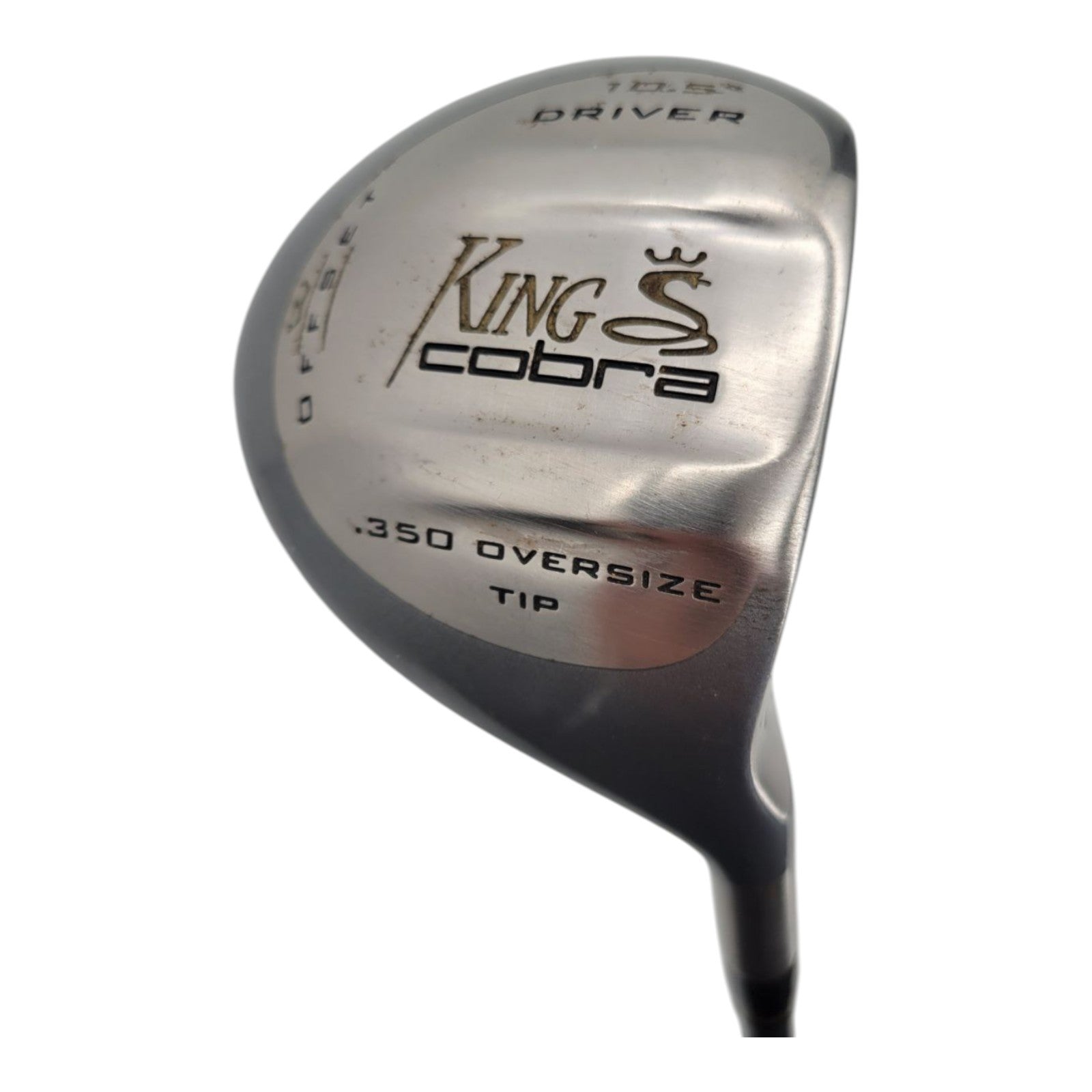 King Cobra 10.5 .350 Tip Oversize Driver RH Men's R-Flex Graphite Shaft 45" Grip