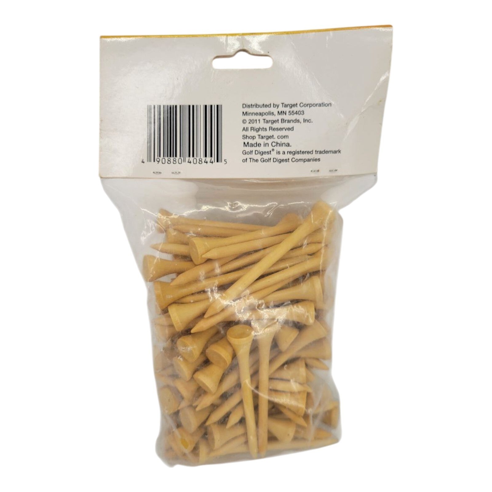 Golf Digest 2 3/4 in Natural Wood Golf Tees 100 Count