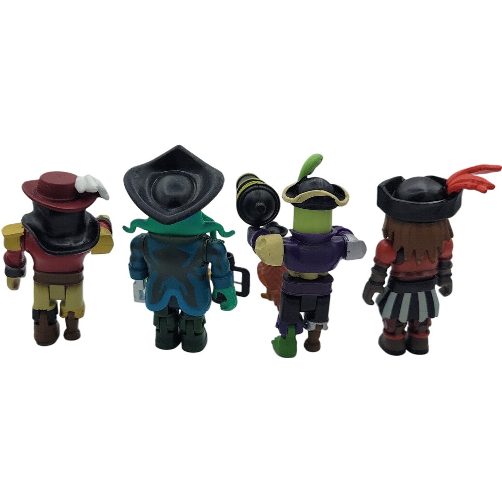 Roblox Action Collection Pirate Showdown 4 Figure Pack Loose with Accessories