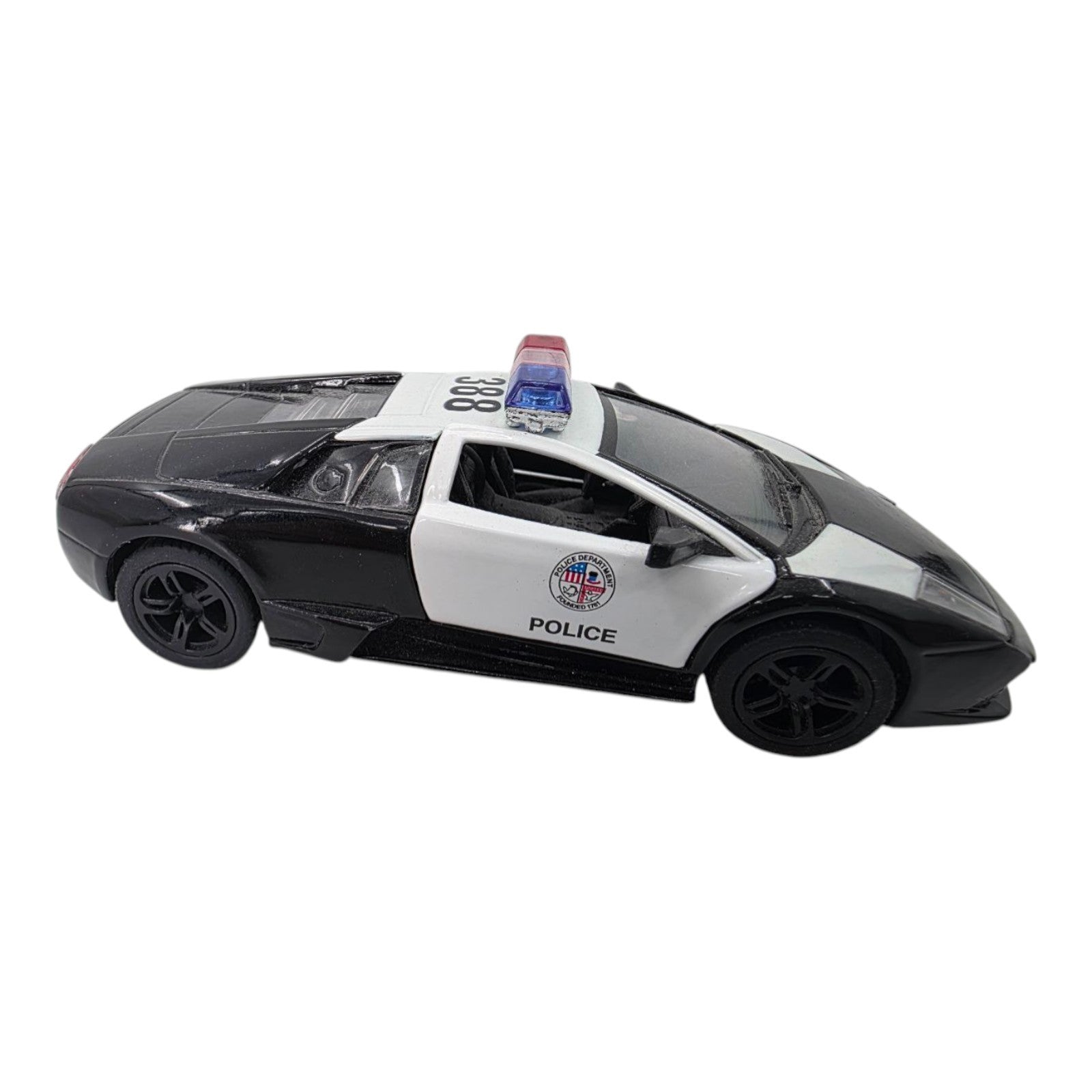 Kinsmart Lamborghini Murcielago LP640 1:36 Police Law Enforcement Vehicle