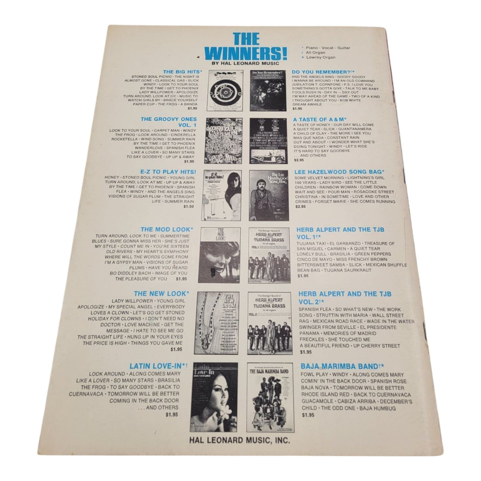 Hal Leonard Do You Remember? Vol 2 Great Pop Standards For The Organ Music Book