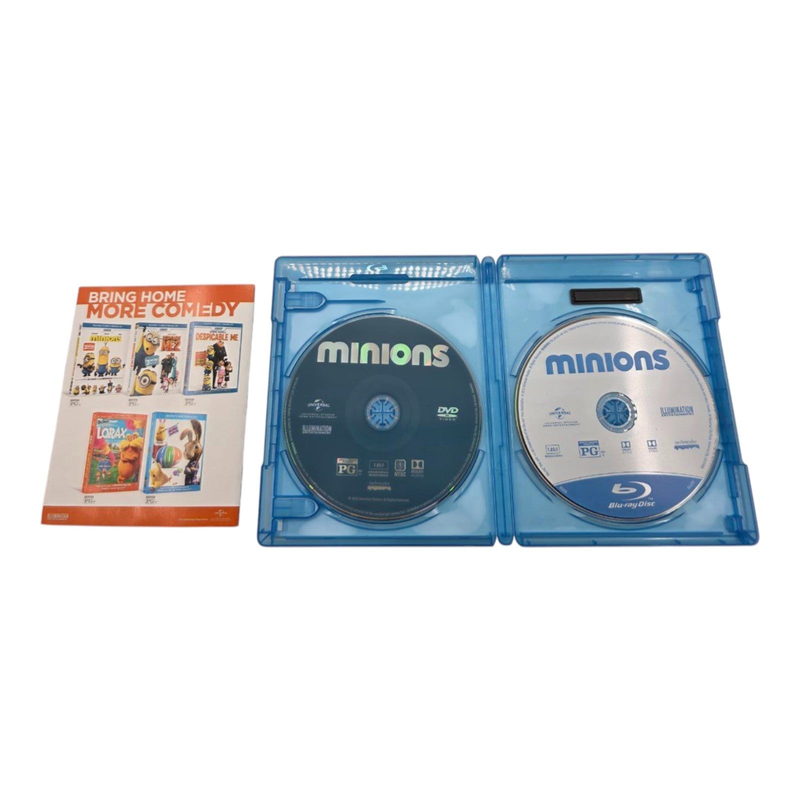 RoboCop The Blind Side Hancock Minions Lot of 4 Movies Blu ray DVD + Digital HD