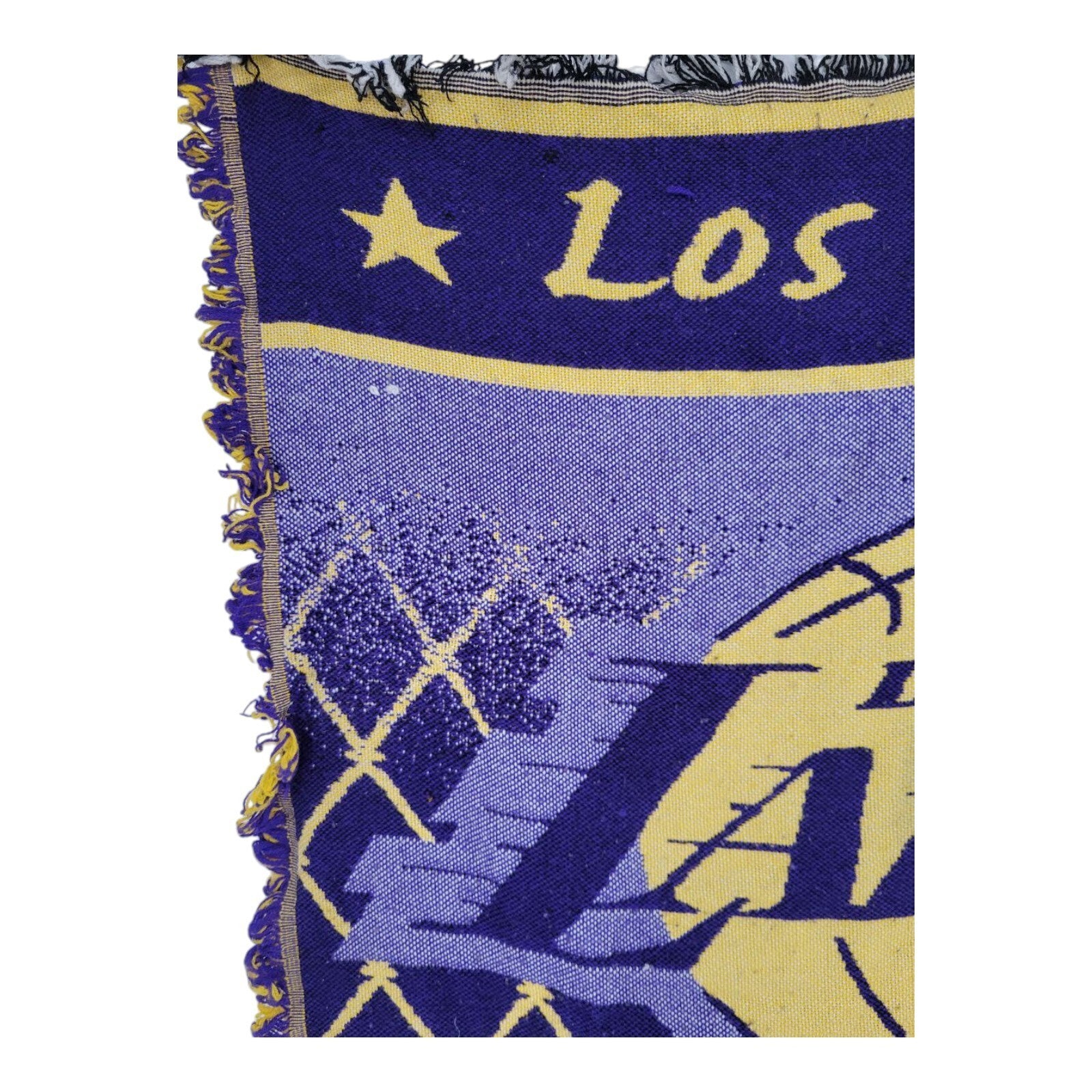 The Northwest Company Los Angeles Lakers Woven Throw Blanket Vintage