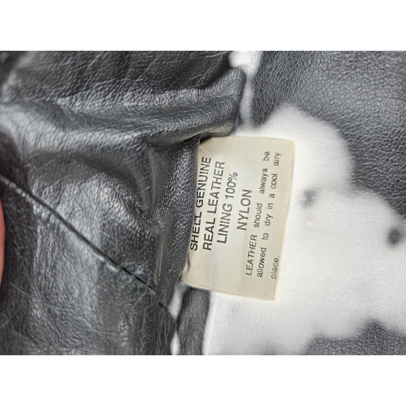 Putnam Leather Gold Motorcycle Jacket Mens 42 / M Biker Vintage Black Moto PLG