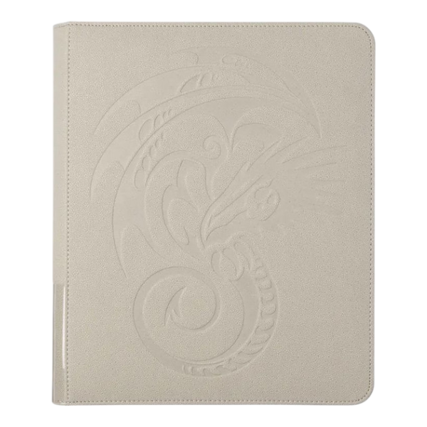 Dragon Shield Card Codex Zipster Binder – Ashen White