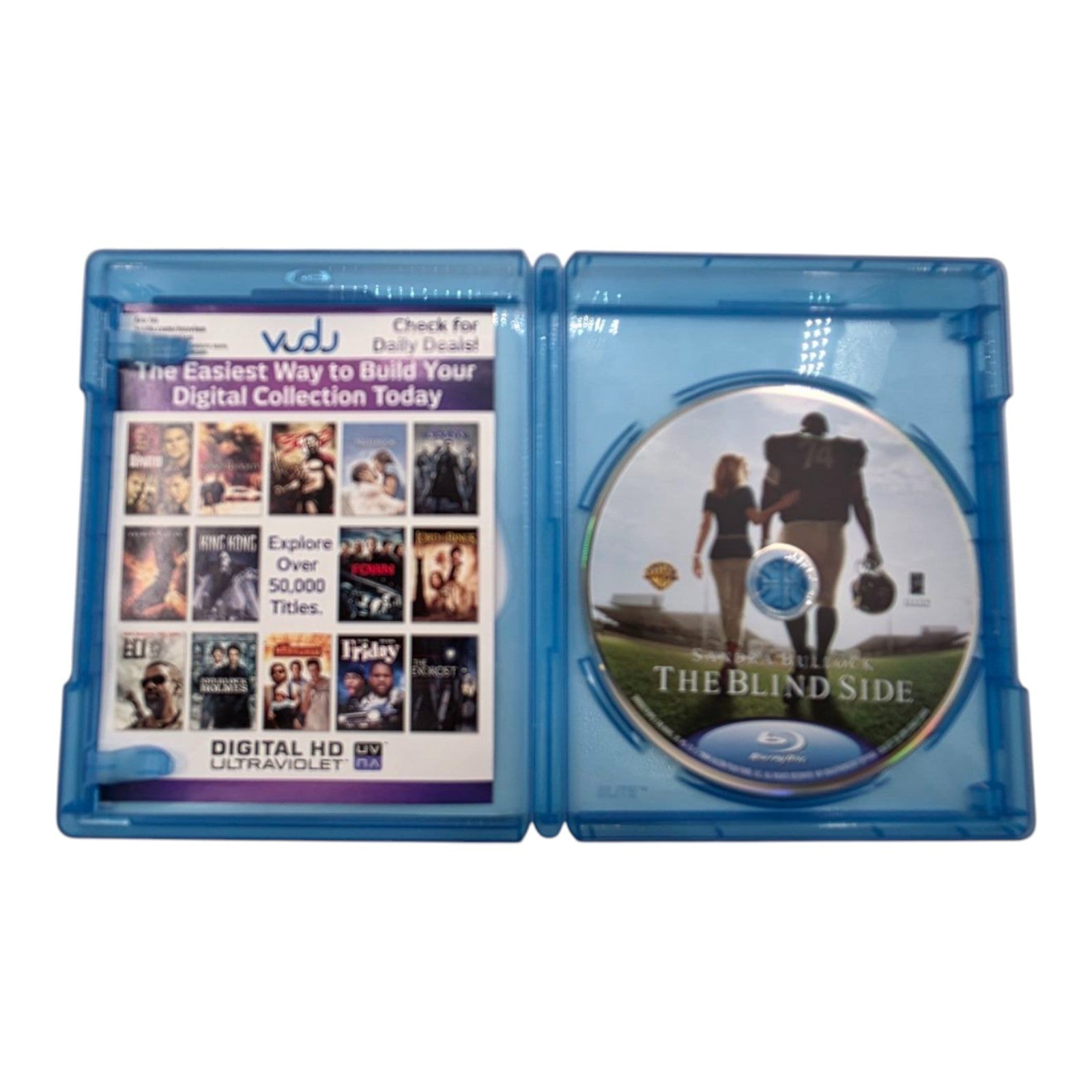 RoboCop The Blind Side Hancock Minions Lot of 4 Movies Blu ray DVD + Digital HD