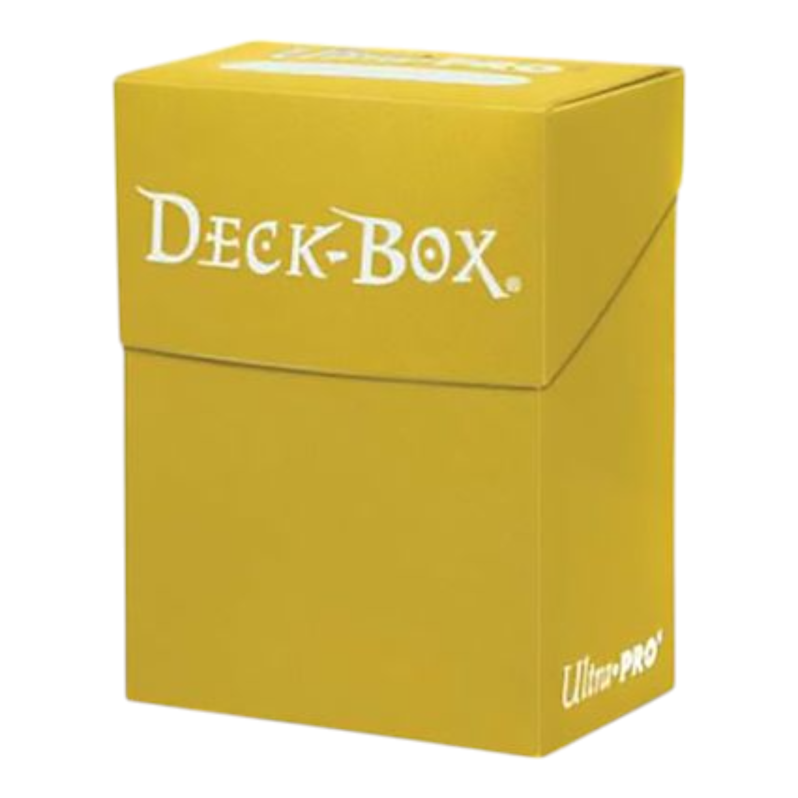 Ultra Pro 80 Card Deck Box Solid Yellow
