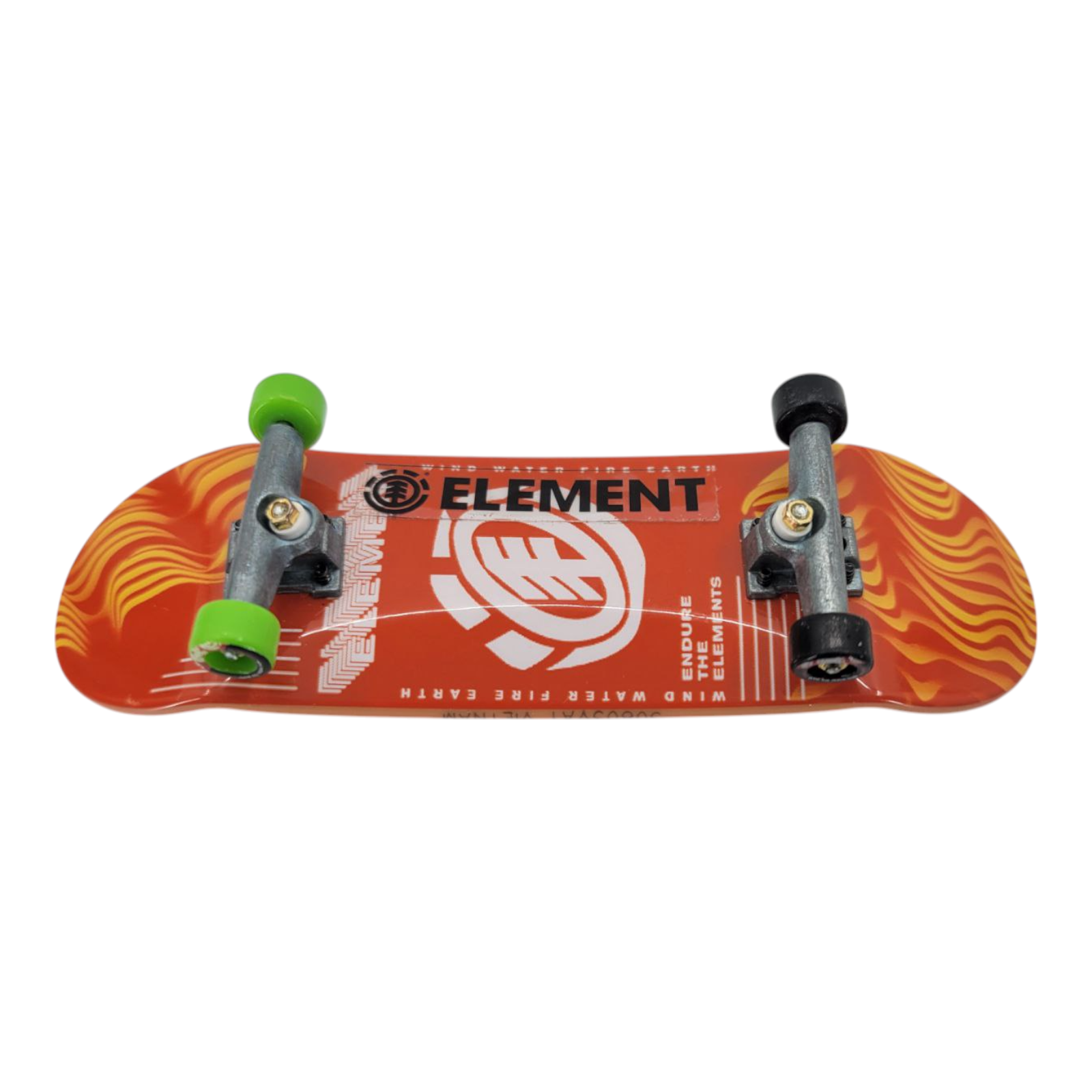 Tech Deck Element Fingerboard Skateboard & Halfpipe Ramp Set of 2 No Connectors