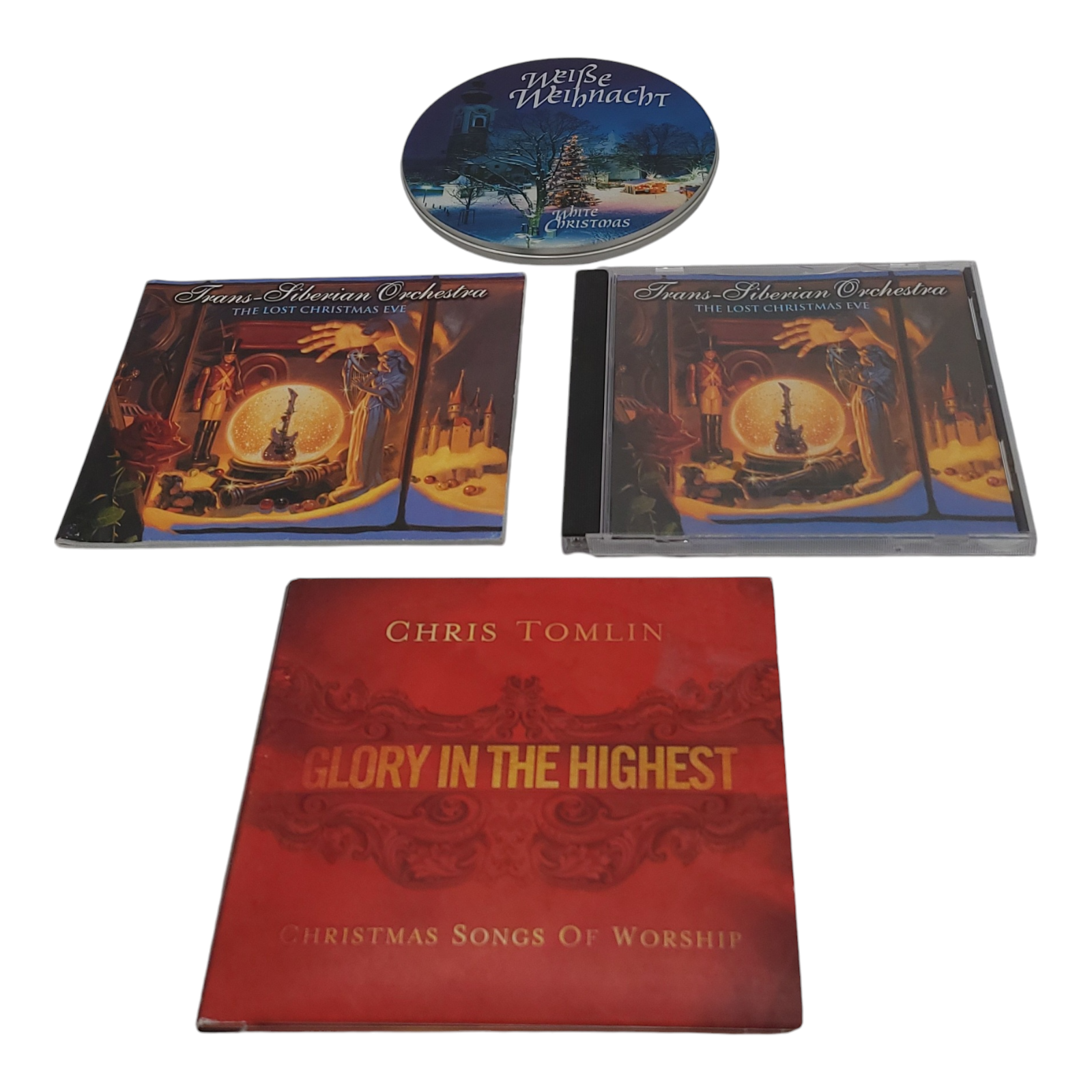 Chris Tomlin Trans Siberian Orchestra Weisse Weinacht German Christmas CD Bundle