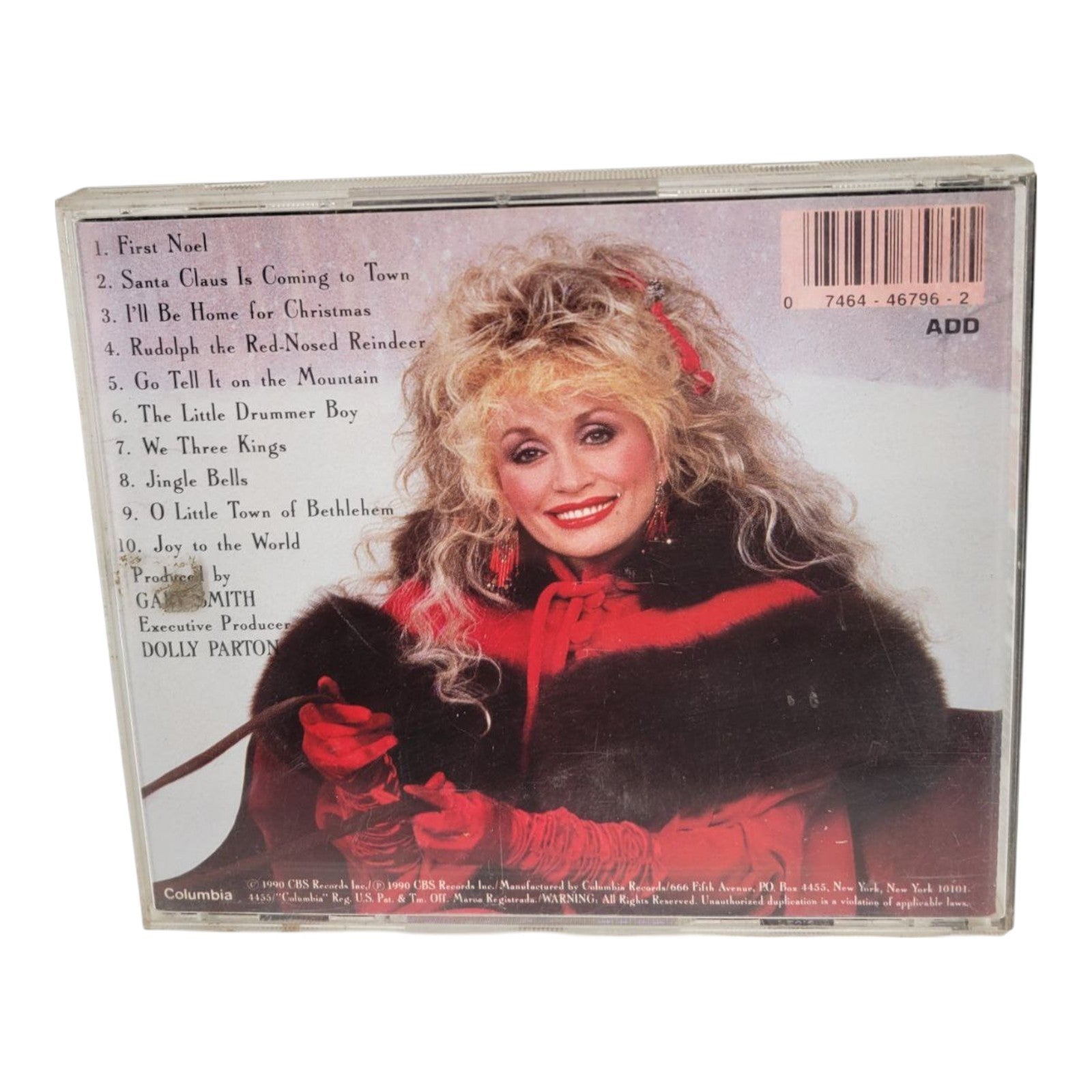 Columbia Dolly Parton Home for Christmas CD Album