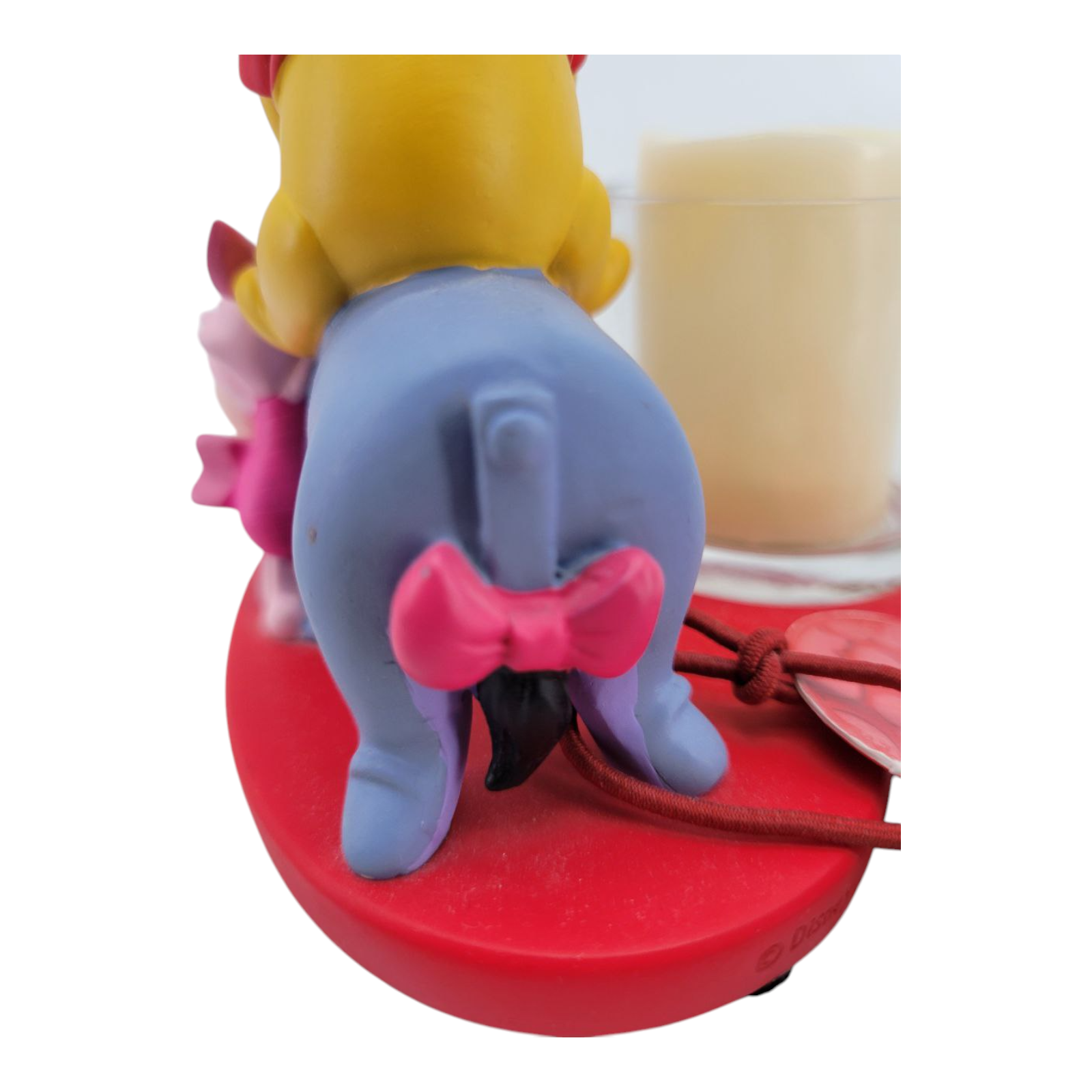 Disney Winnie the Pooh Valentine Heart Candle Holder Pals 4 Ever