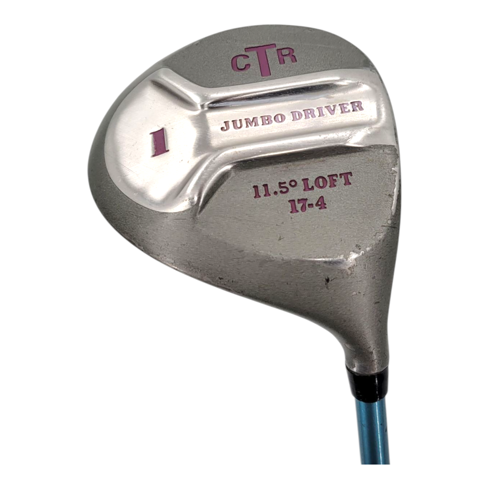 CTR Jumbo Driver 11.5° Ladies RH Graphite Shaft 17-4 Stainless Steel Head 43.5"