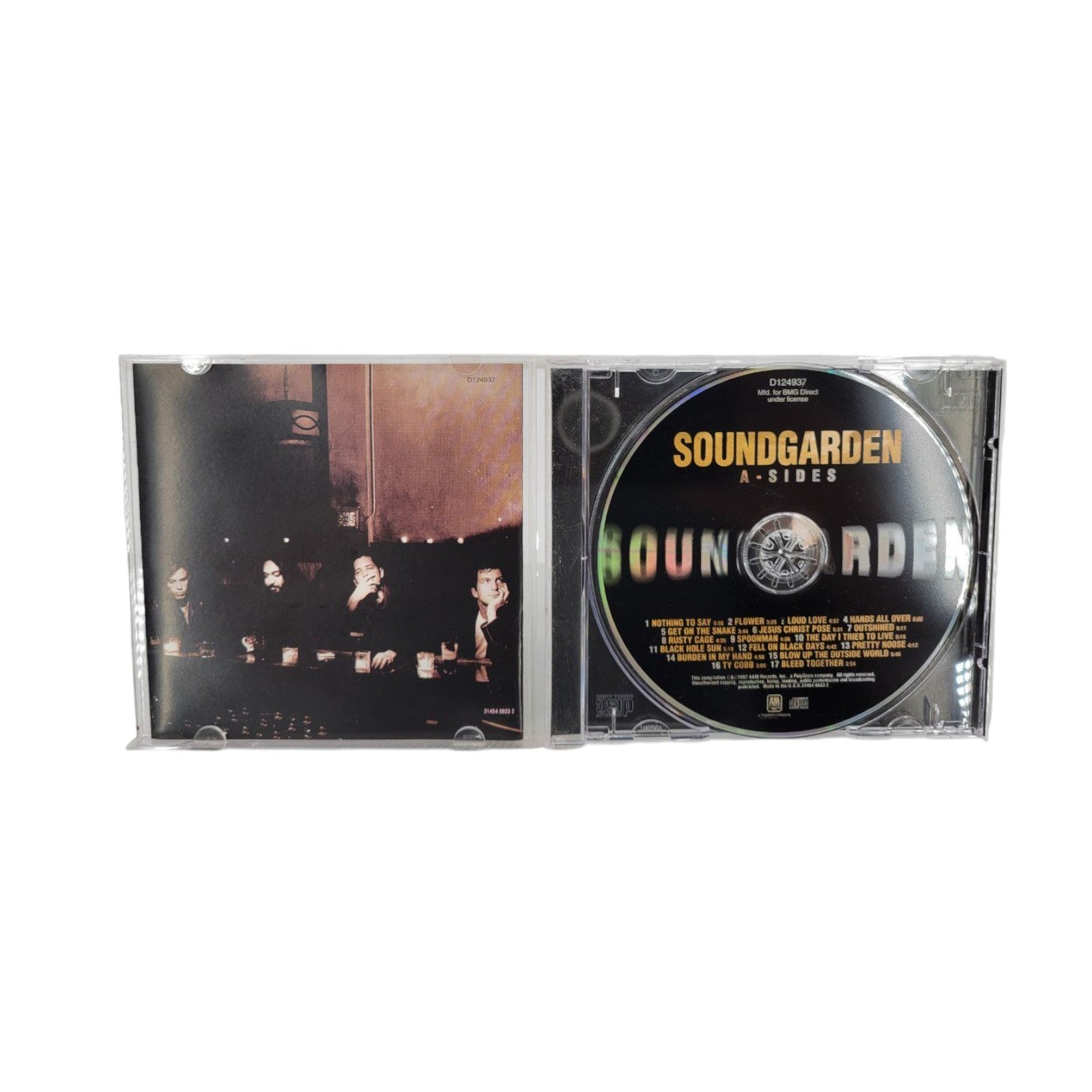 Sound Garden A-Sides Music CD 1997 Album A&M Records BMG Grunge Rock