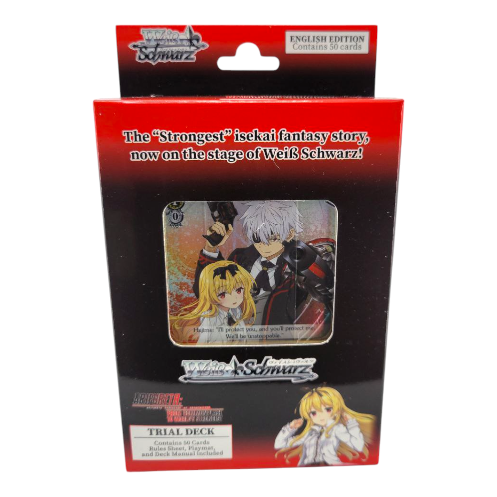 Weiss Schwarz Arifureta From Commonplace to Worlds Strongest Trial Deck 50 Cards