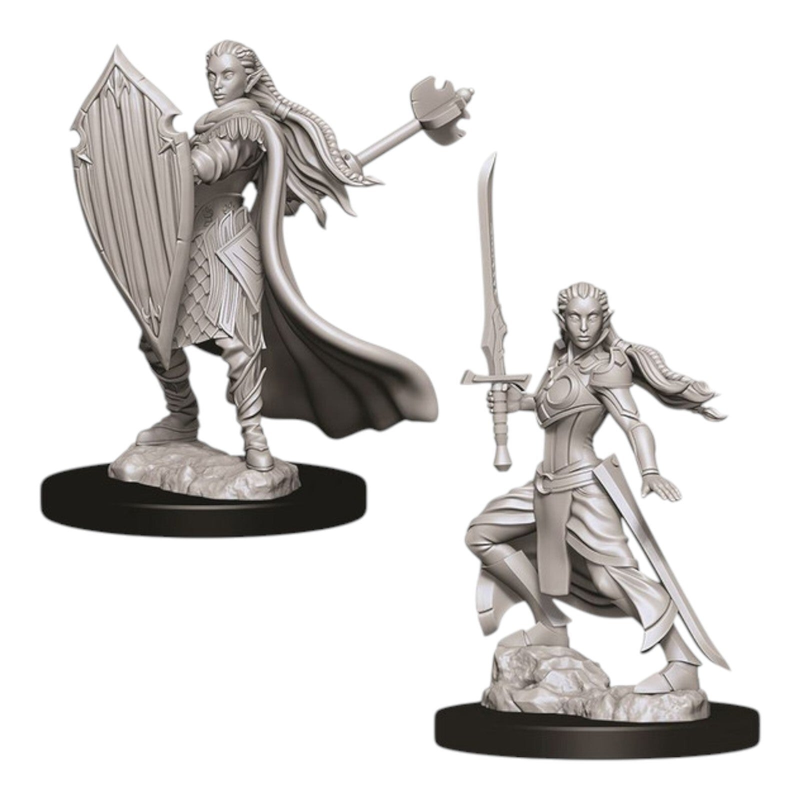 D&D Nolzurs Marvelous Miniatures Female Elf Paladin Wave 9 Unpainted by WizKids