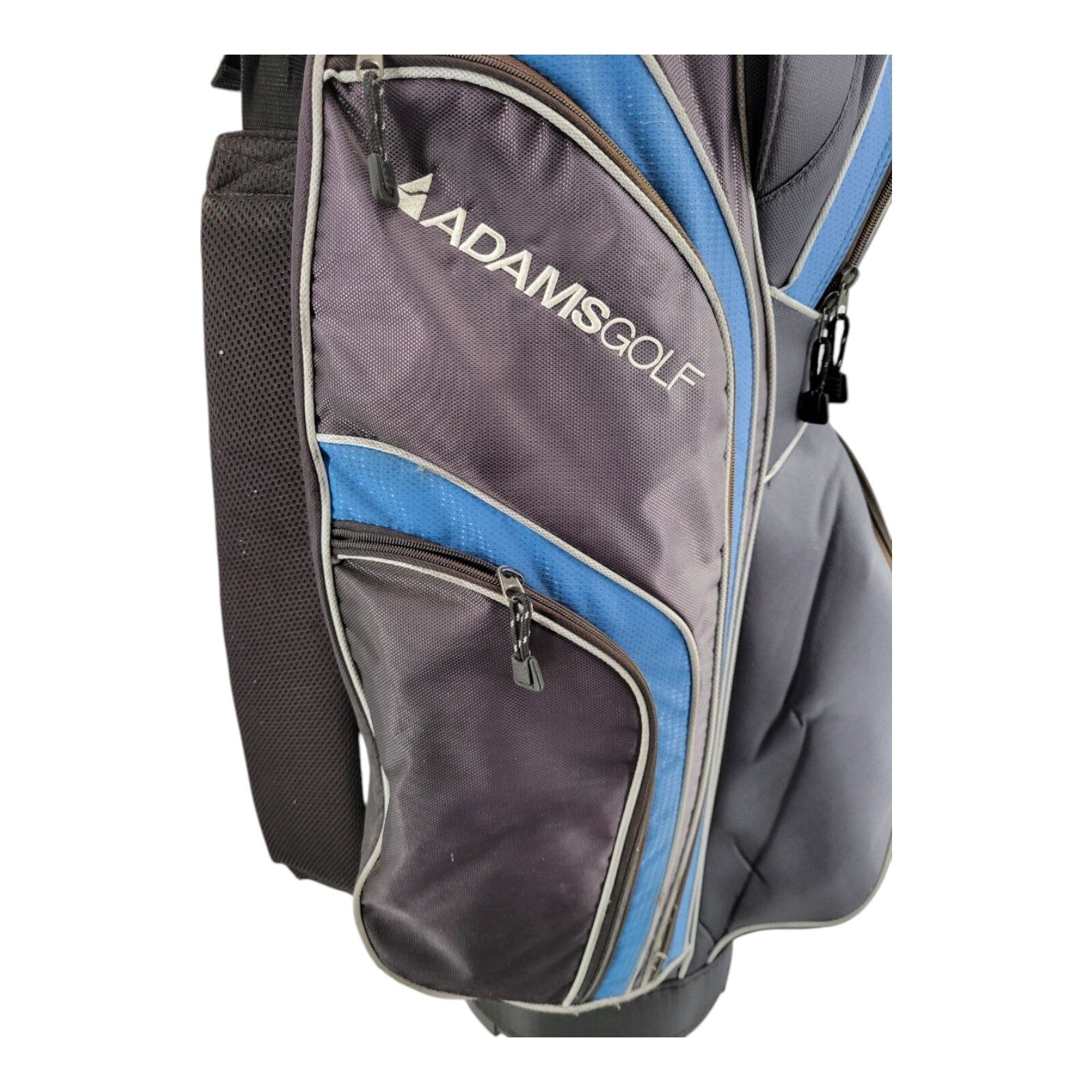 Adams Golf Idea A7OS Gray Blue 14 Way Cart Golf Bag Golf Bag