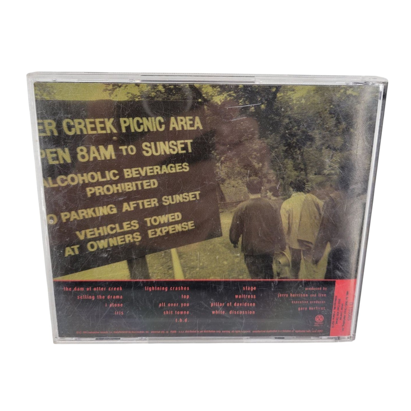 Throwing Copper Live Music CD 1994