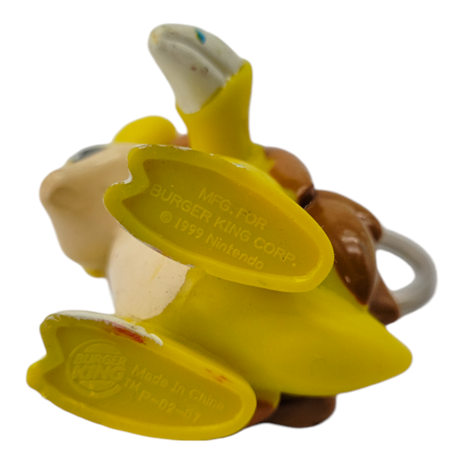1999 Pokemon Sandslash Burger King Nintendo 2" Mini Action Figure Keychain