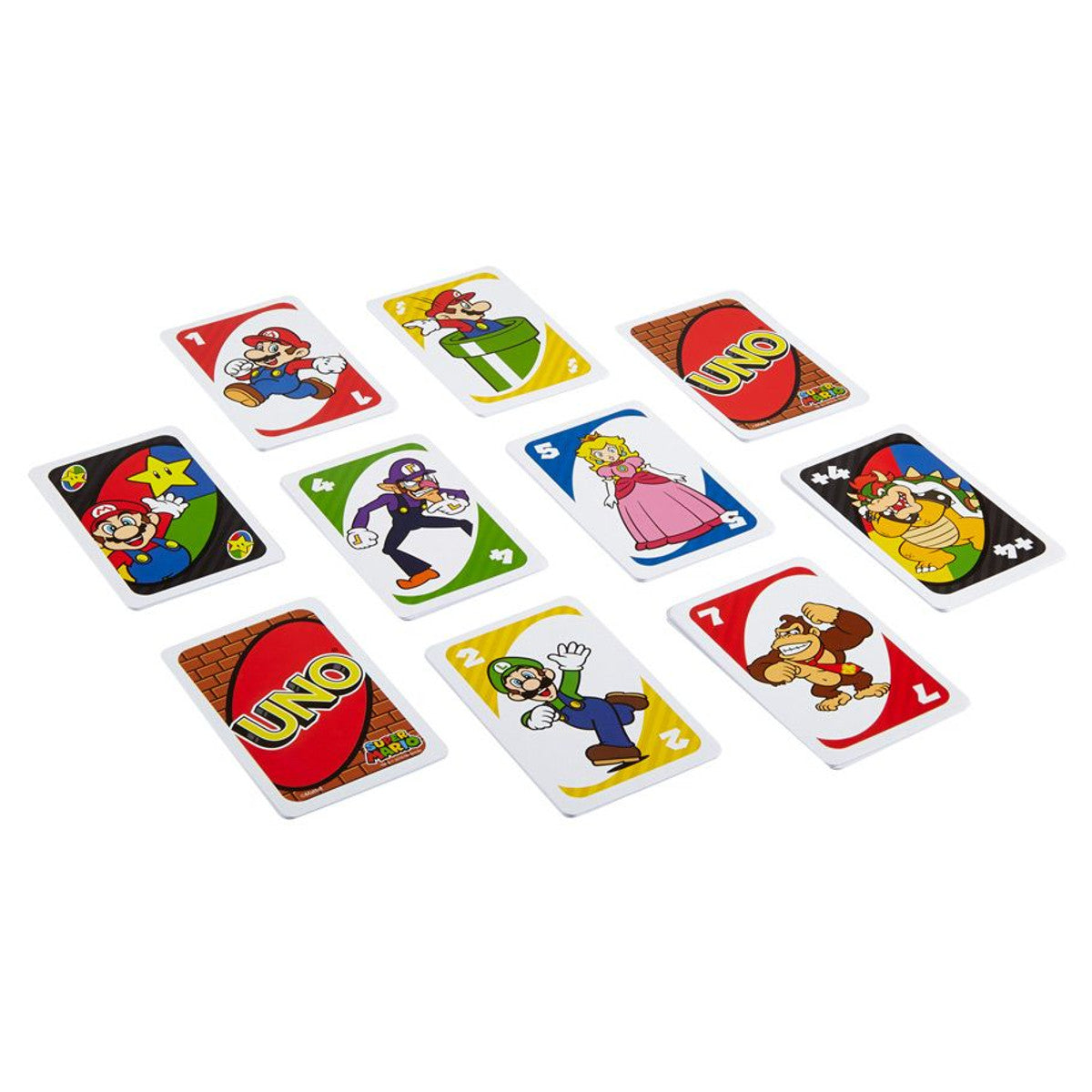 Mattel Games UNO Super Mario Brothers Nintendo Card Game