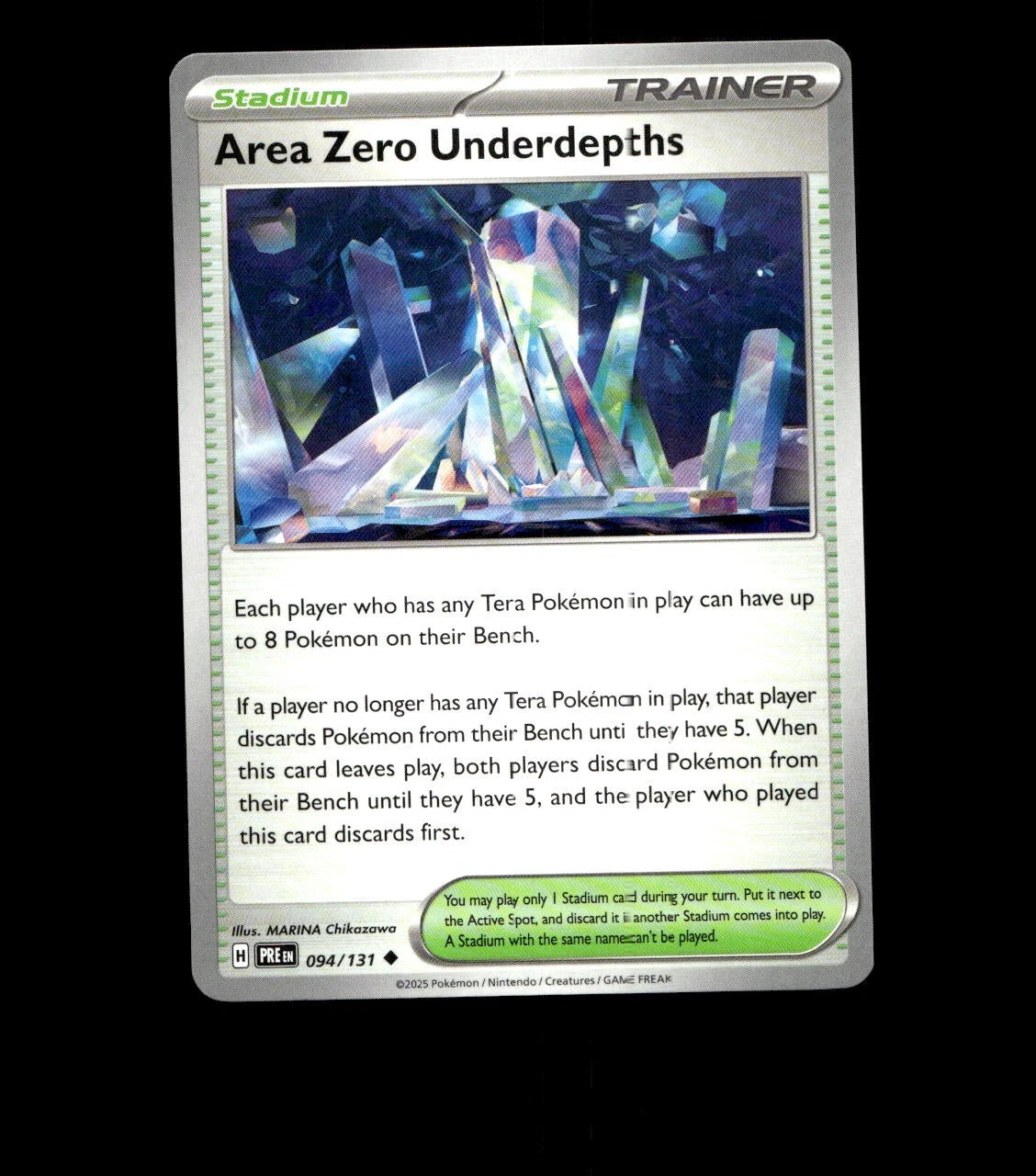 Area Zero Underdepths - 094/131 - Prismatic Evolutions - Near Mint