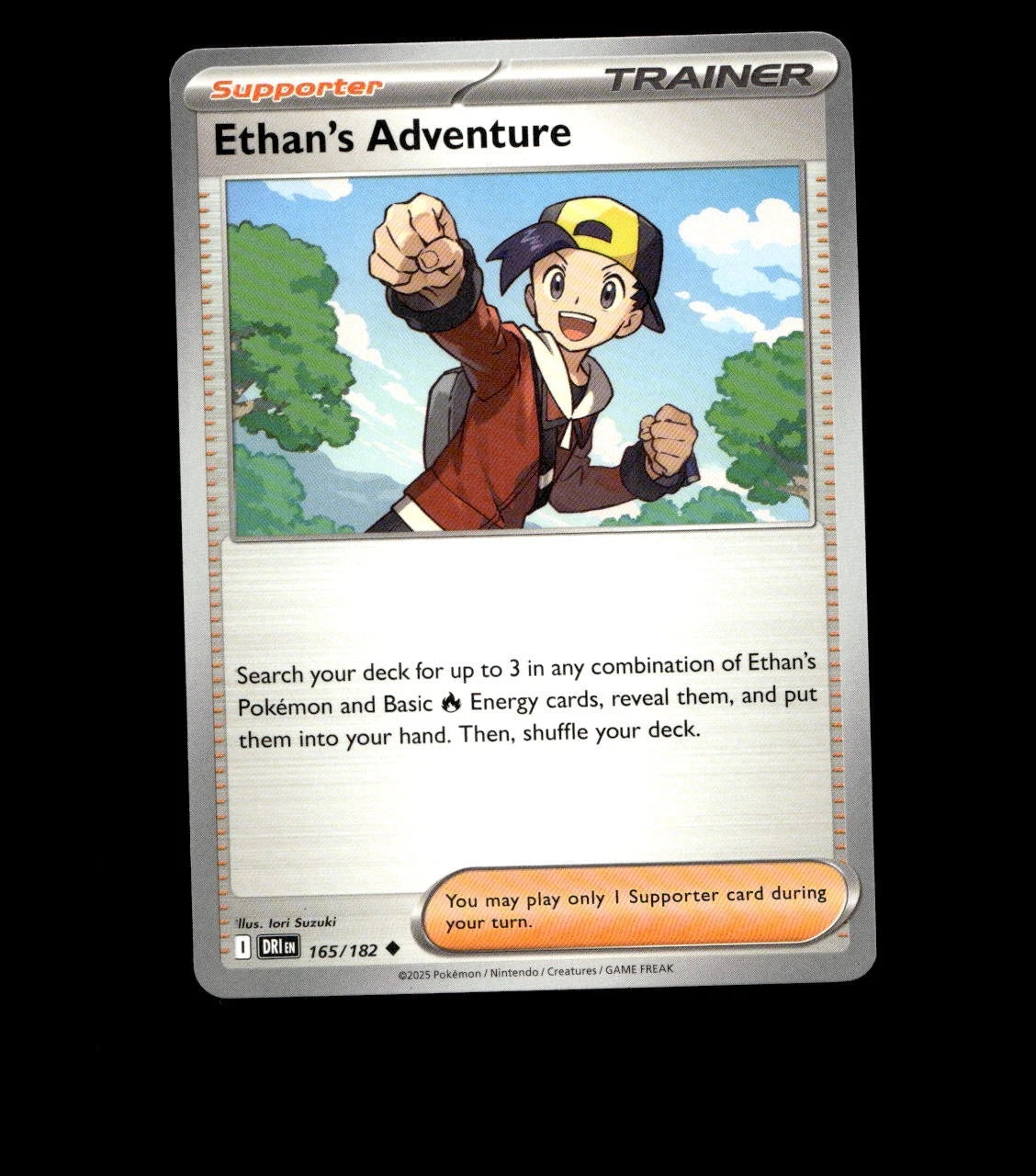 Ethan’s Adventure – 165/182 – Destined Rivals – Non Holo Near Mint Pokemon