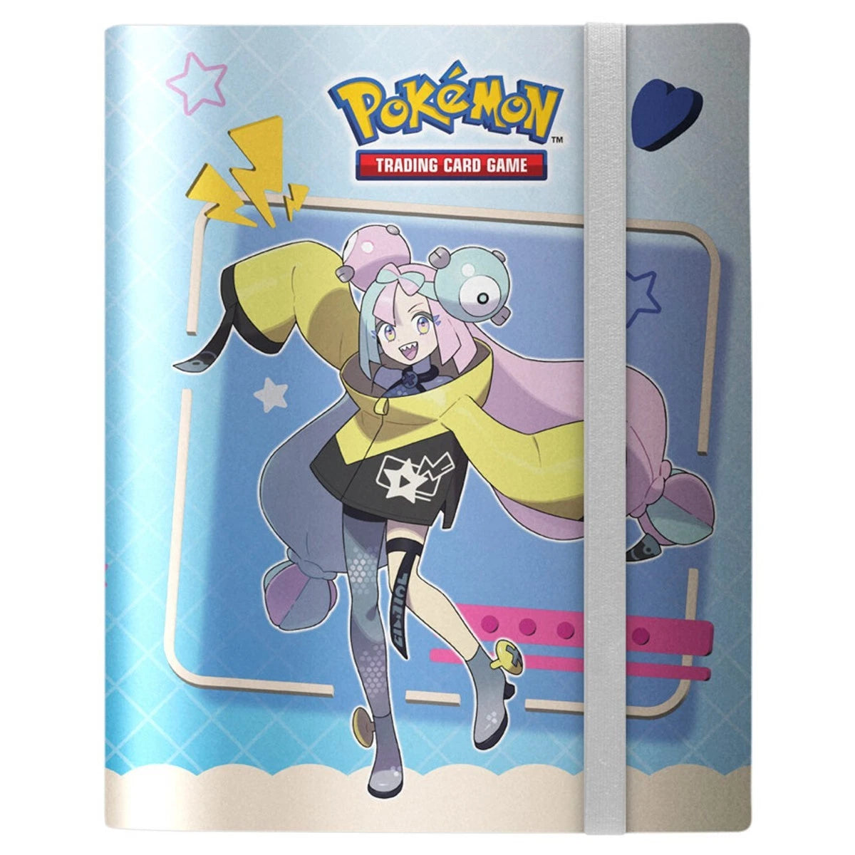 Iono and Bellibolt Pokemon Ultra Pro 9 Pocket Binder Album Holds 360 C Iono and Bellibolt Pokemon Ultra Pro 9 Pocket Binder Album Holds 360 C