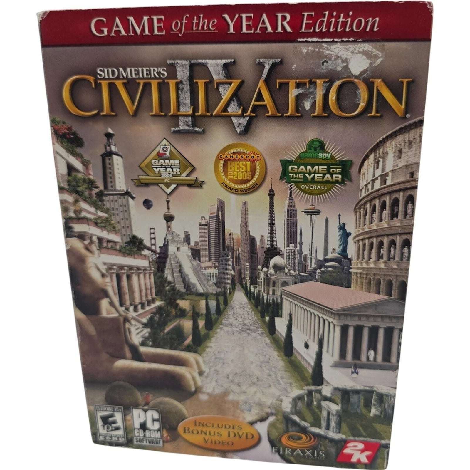 Sid Meier’s Civilization IV 2005 PC CD ROM Game Complete Tech Tree Included