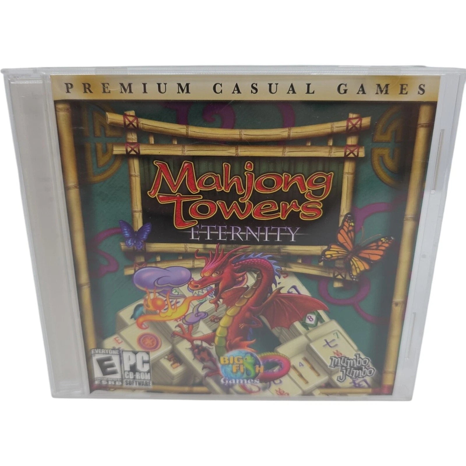 Mahjong Towers Eternity PC CD ROM Game 2006 Big Fish Games Mumbo Jumbo