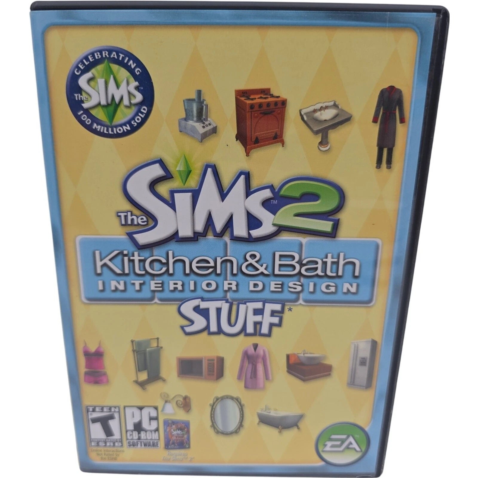 Sims 2 Kitchen & Bath Interior Design Stuff PC CD ROM EA 2008