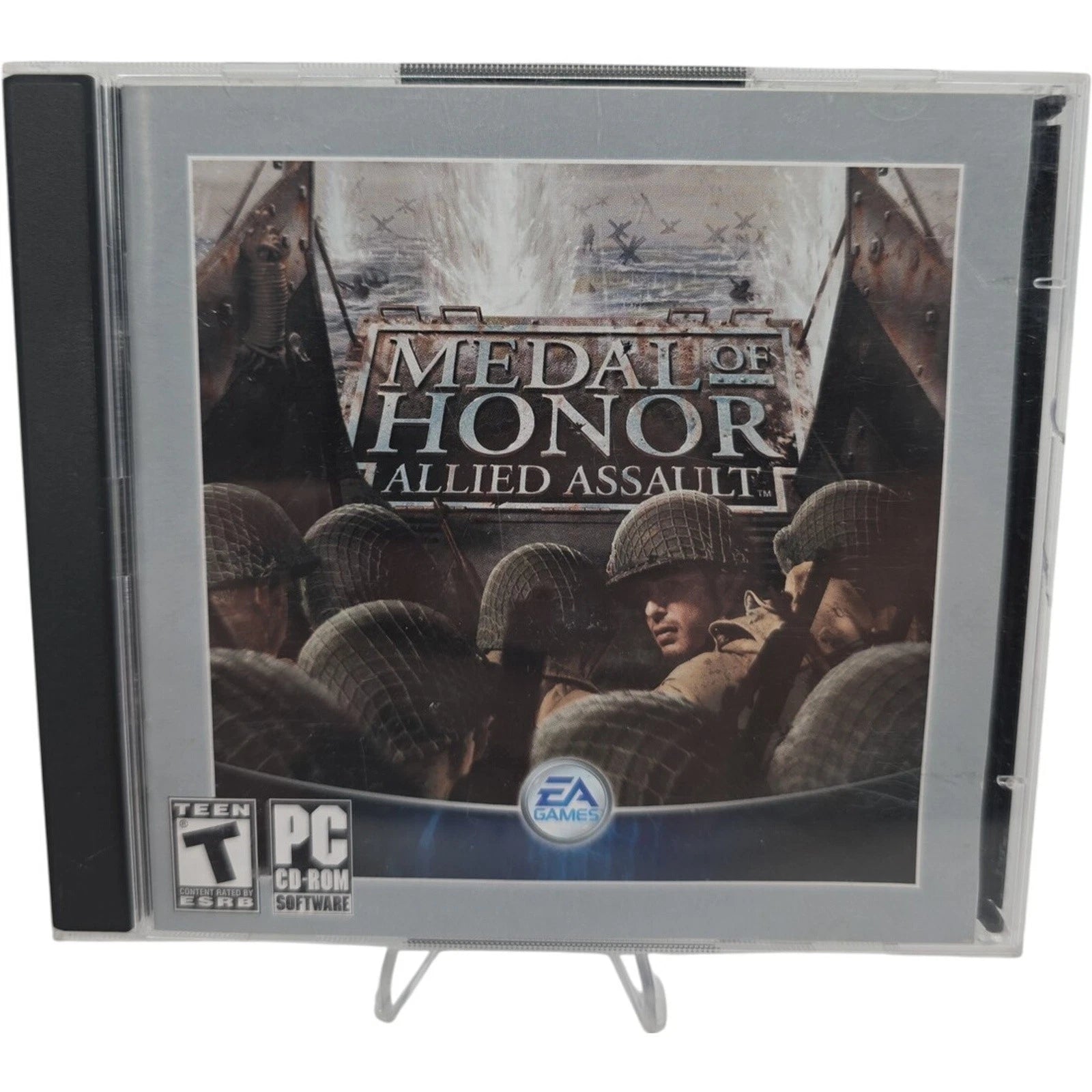 Medal of Honor Allied Assault EA Games PC CD Rom 2005 2 Discs with Serial Code