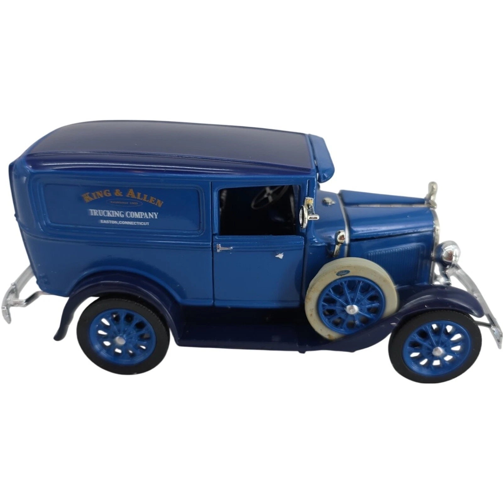 National Motor Museum 1931 Diecast Blue Ford Model A King Allen Trucking Company