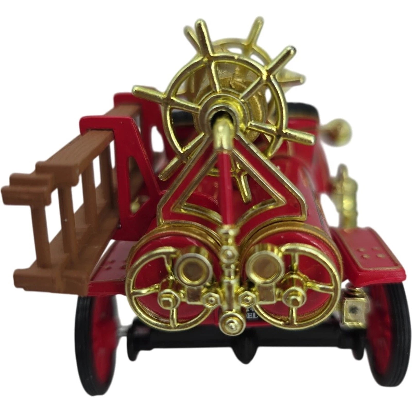 1914 Ford Model T Fire Engine National Motor Car Toy Fire Fighter Die Cast