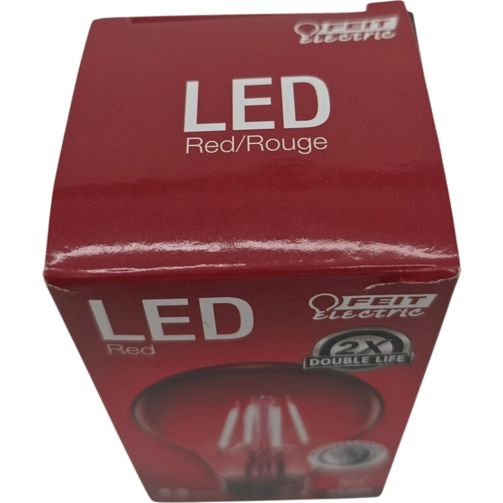 Feit Electric A19 Red LED Light Bulb 4.5 Watts