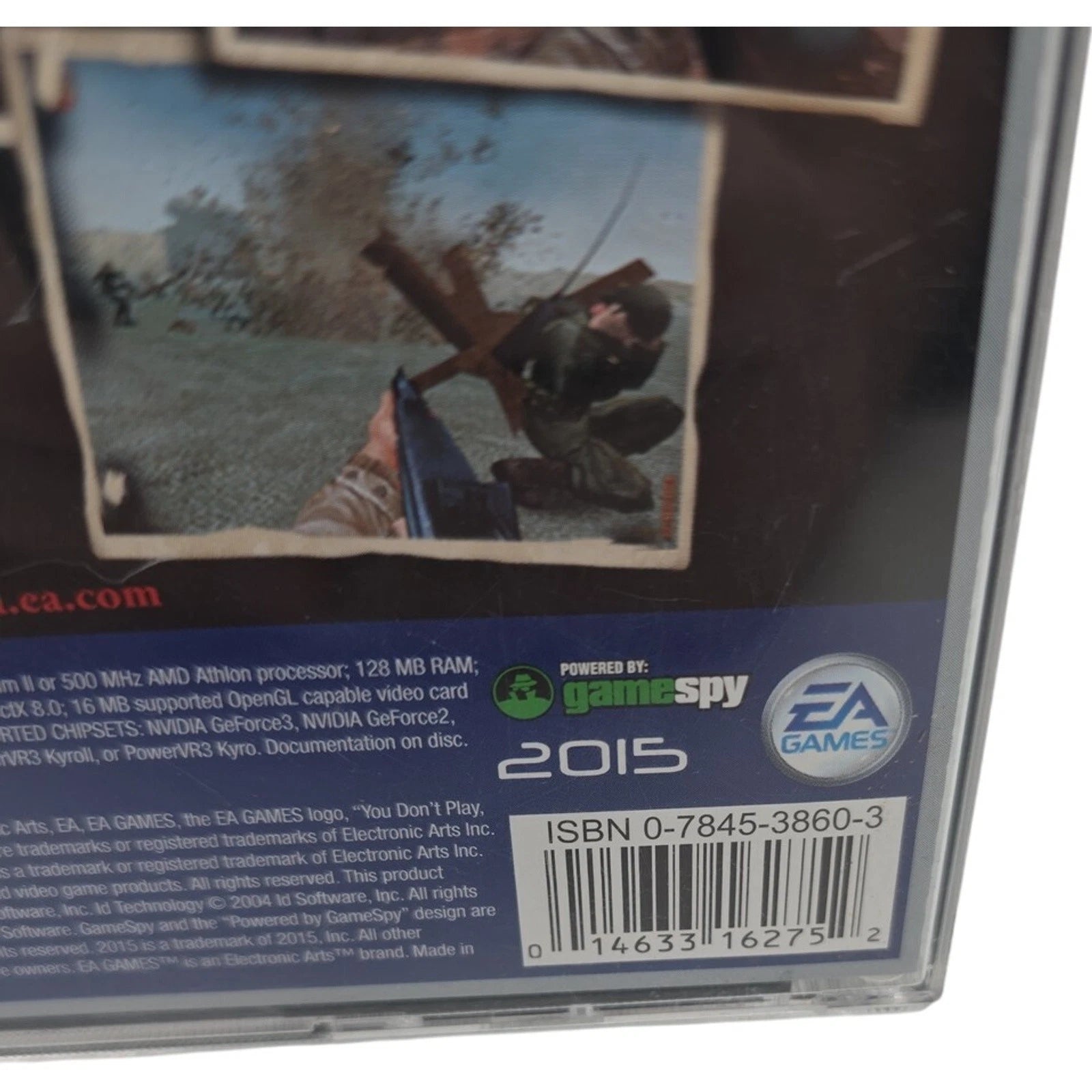 Medal of Honor Allied Assault EA Games PC CD Rom 2005 2 Discs with Serial Code