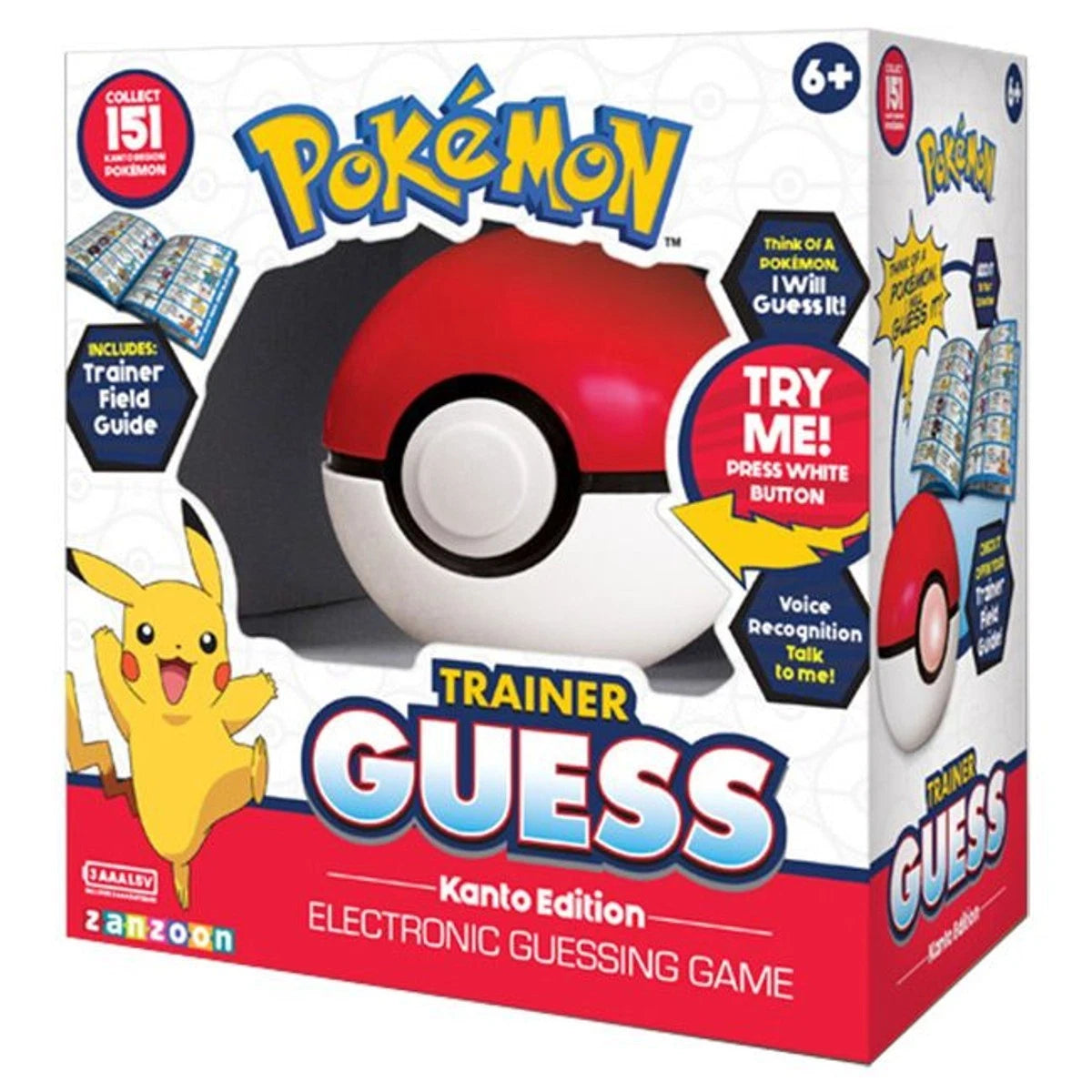 Pokemon Trainer Guess Kanto Edition Electronic Ultra Pro Guessing Game