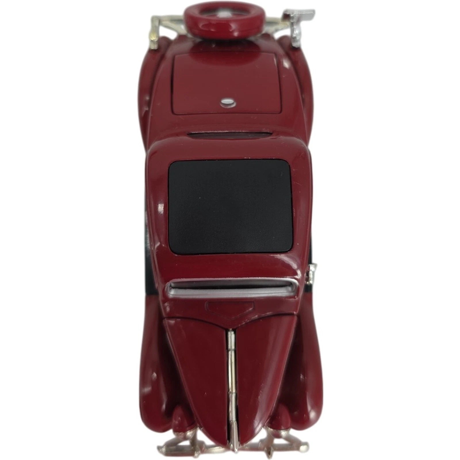 Golden Age of Ford 1936 Model 68 5-Window Coupe Dark Red Collectors Card