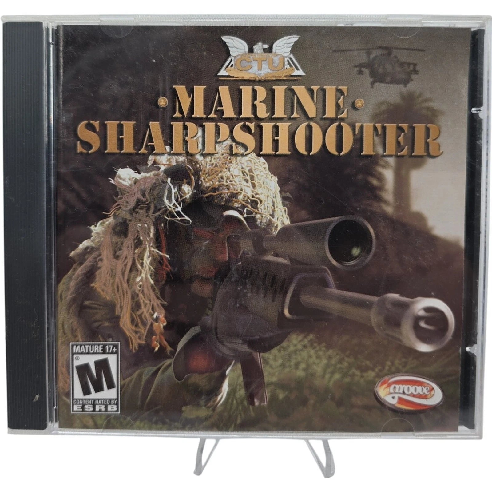 Marine Sharpshooter One Shot One Kill PC CD ROM Game Groove Games 2005