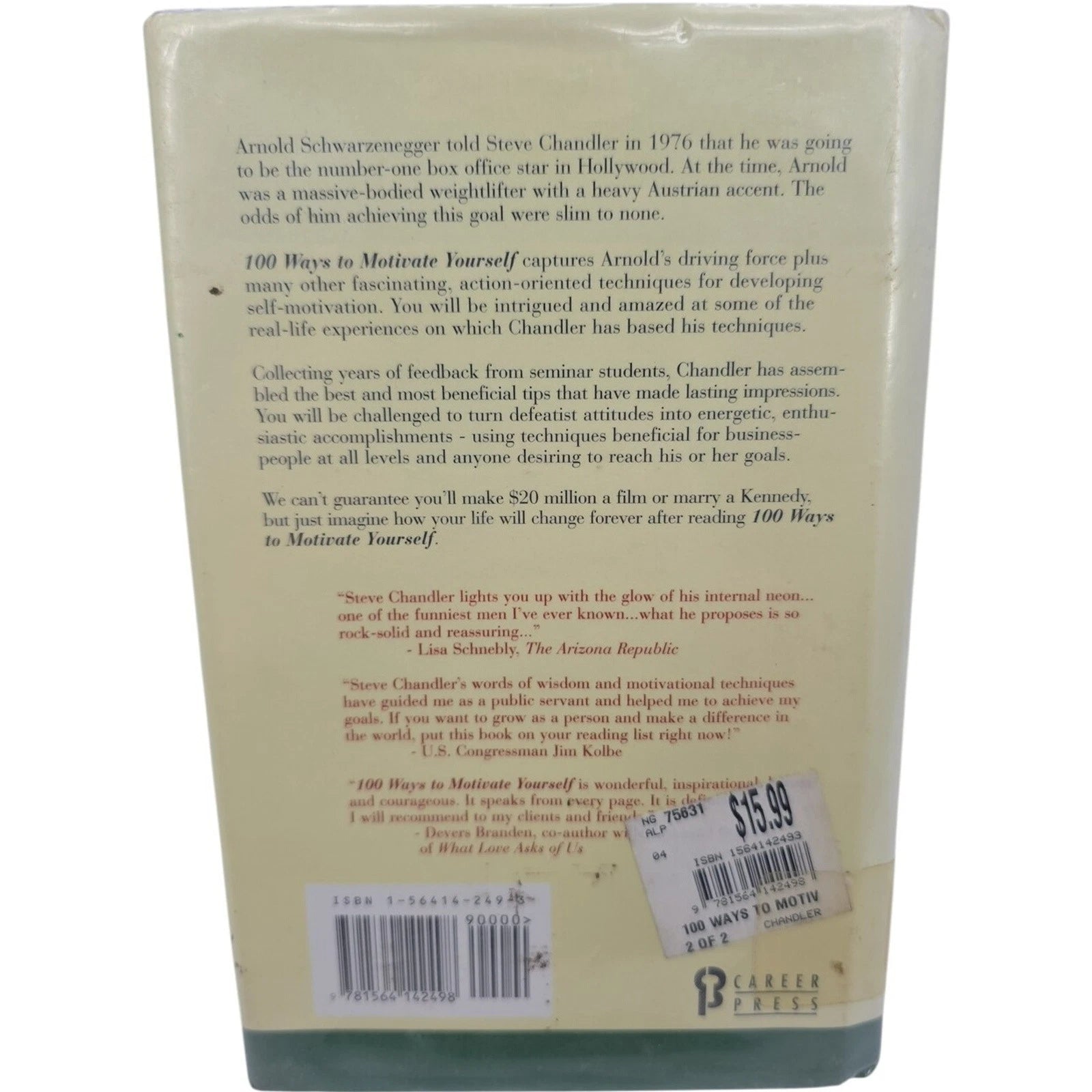 100 Ways to Motivate Yourself: Change Your Life Forever by Steve Chandler