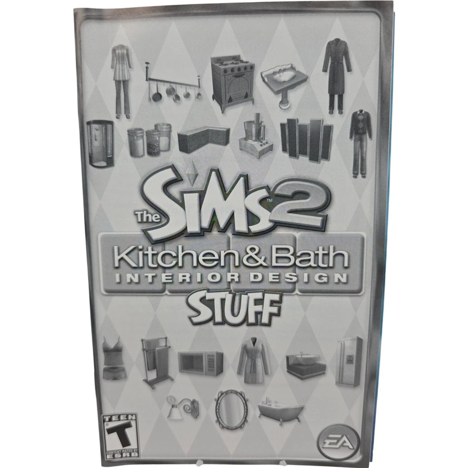 Sims 2 Kitchen & Bath Interior Design Stuff PC CD ROM EA 2008