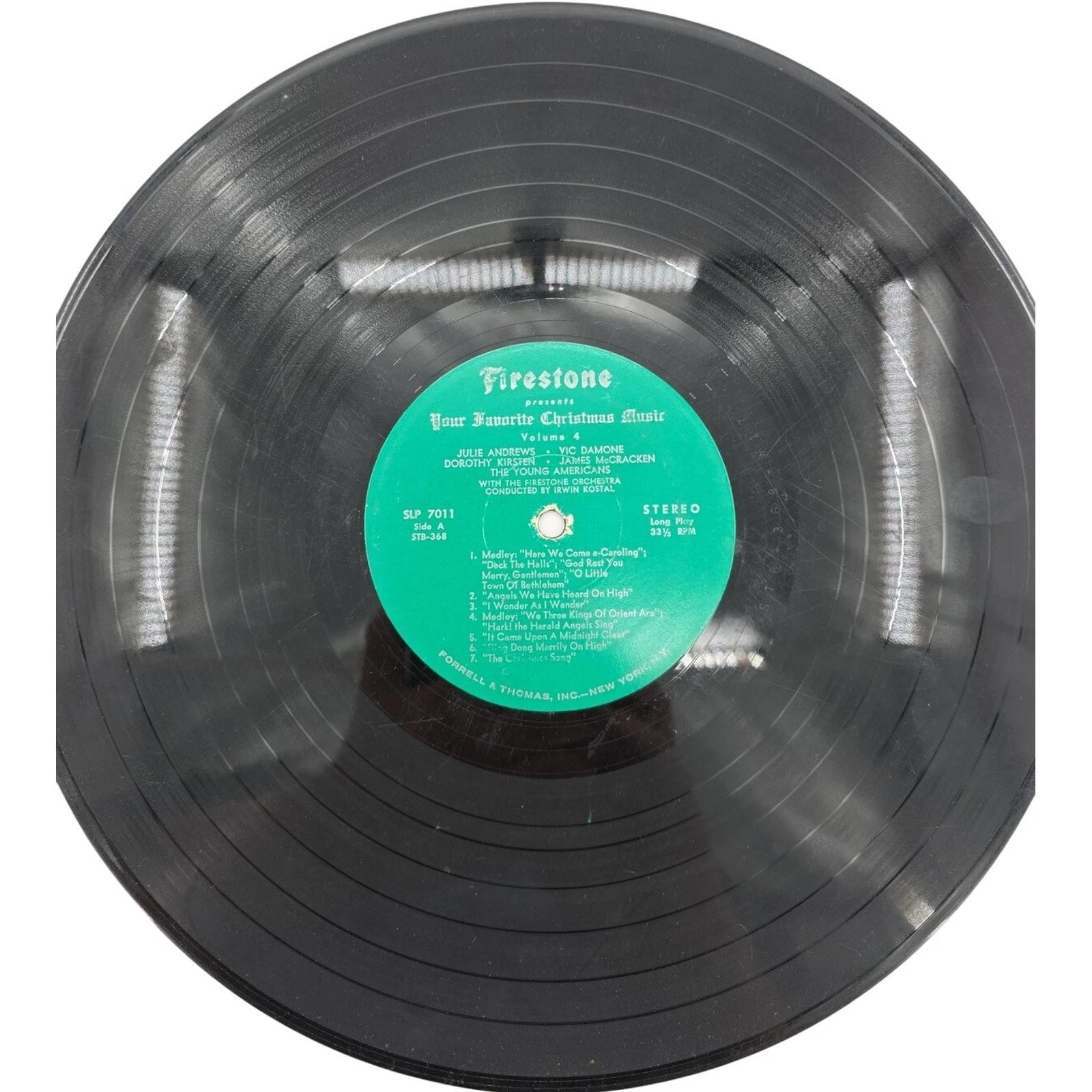 Lot of 3 Christmas Holiday LP Vinyl Classic Song Carols Hymns