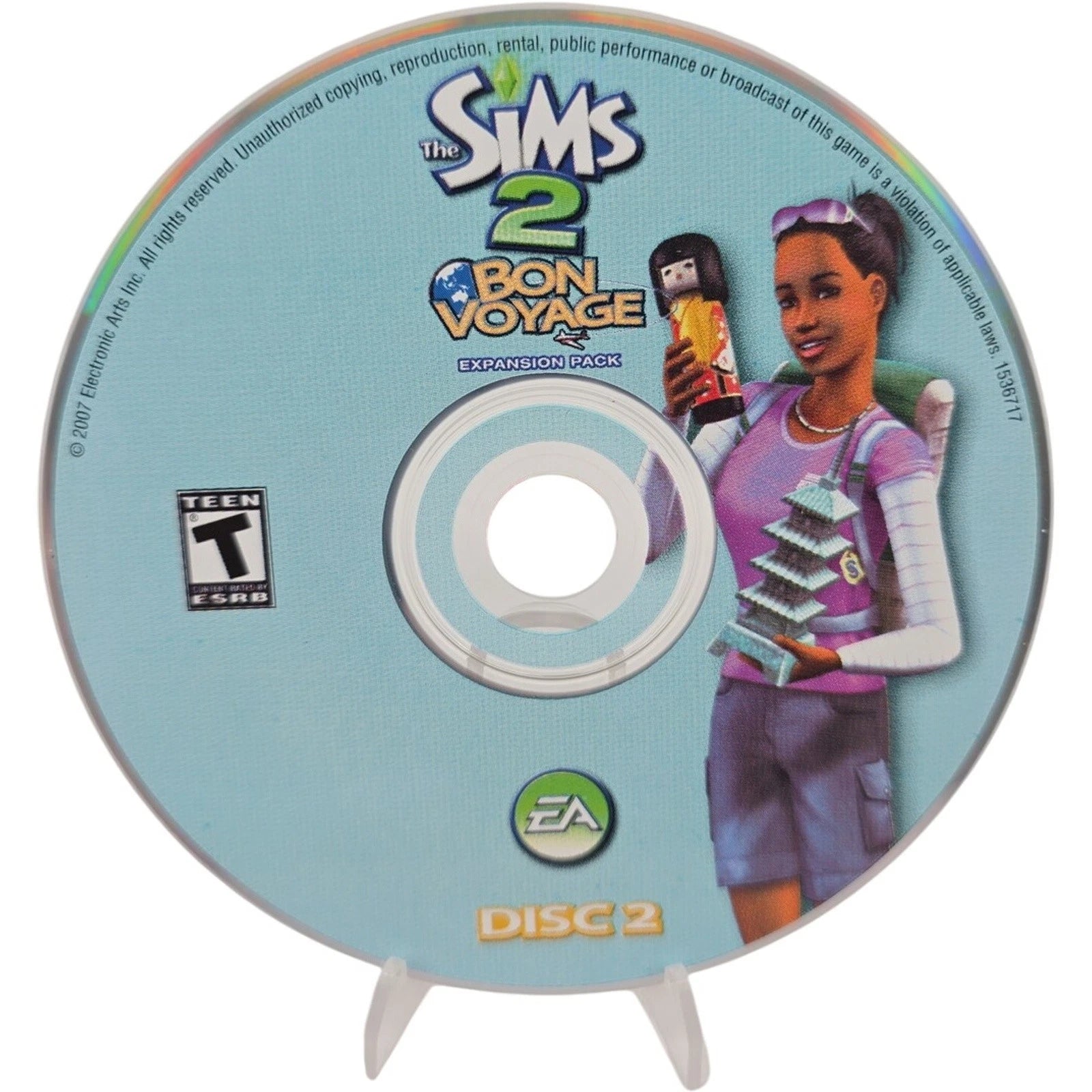 The Sims 2 Bon Voyage Expansion Pack PC CD-ROM 2007 EA Maxis