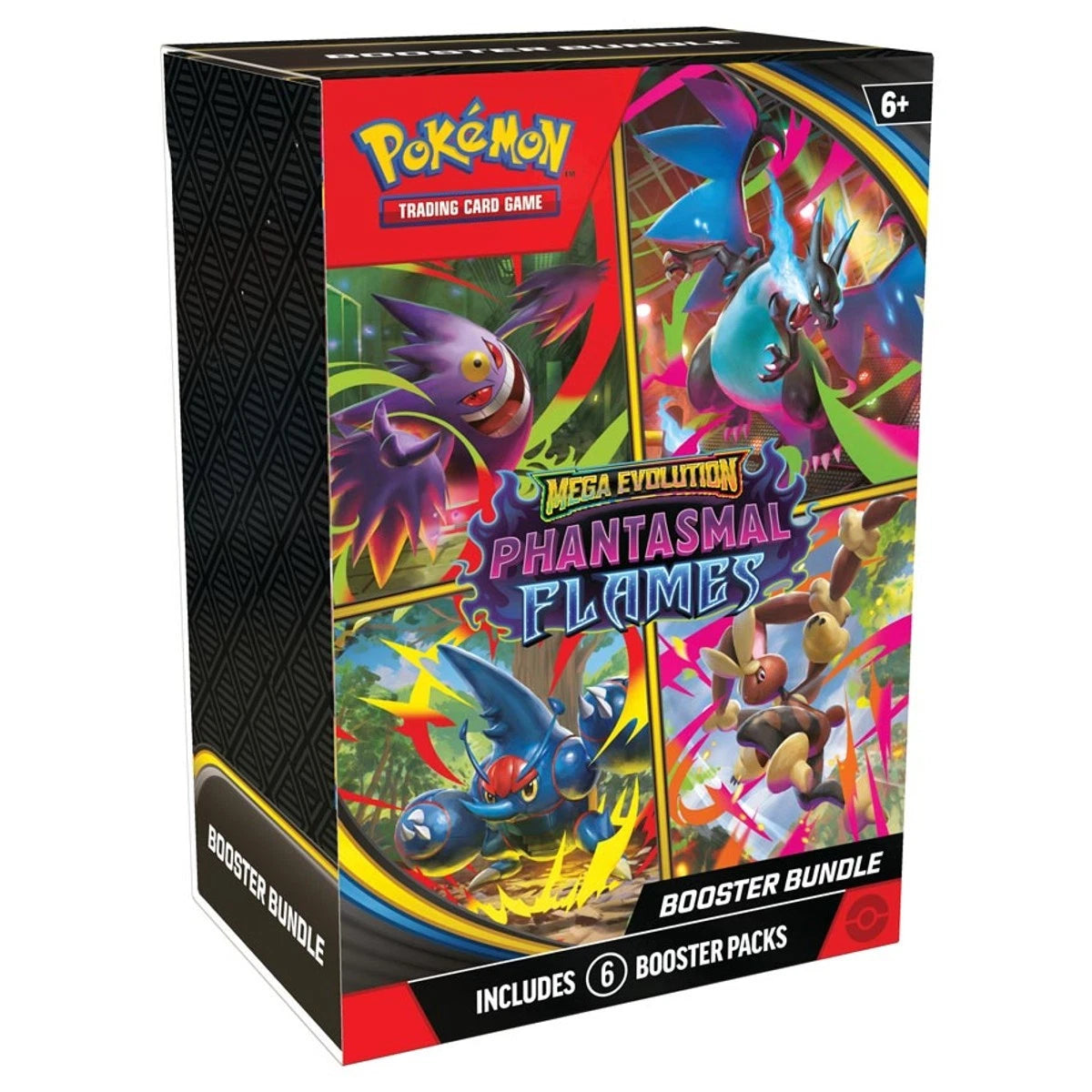 Pokemon TCG Mega Evolution Phantasmal Flames Booster Bundle