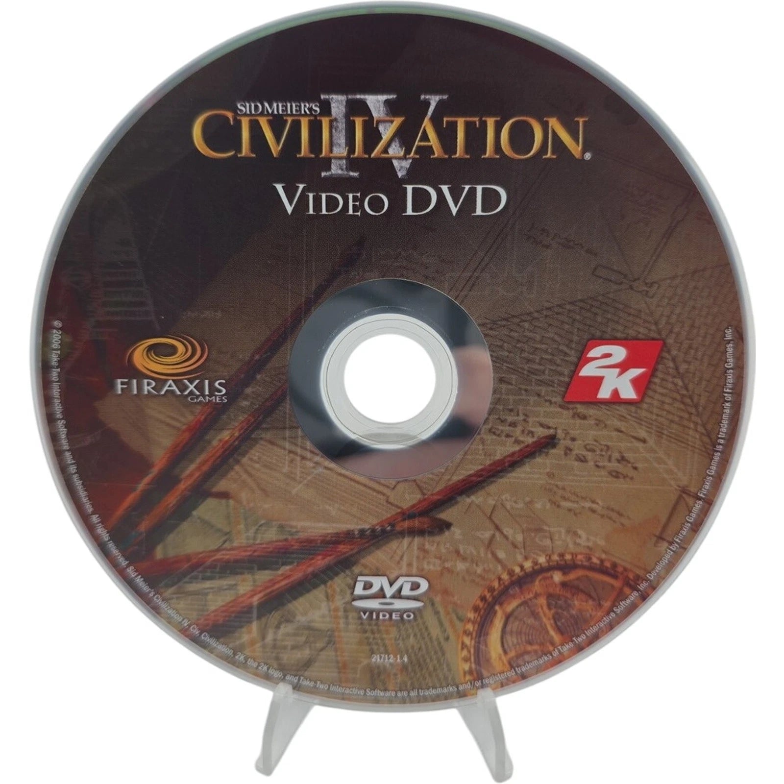 Sid Meier’s Civilization IV 2005 PC CD ROM Game Complete Tech Tree Included