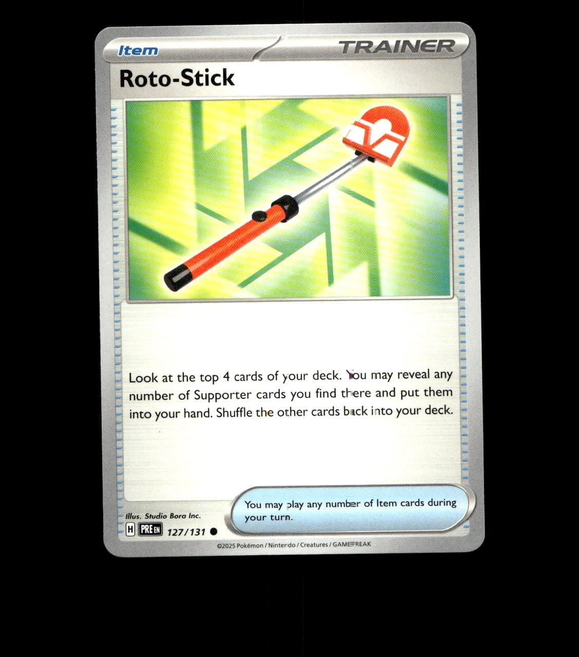 Roto-Stick - 127/131 - Prismatic Evolutions - Non Holo Near Mint