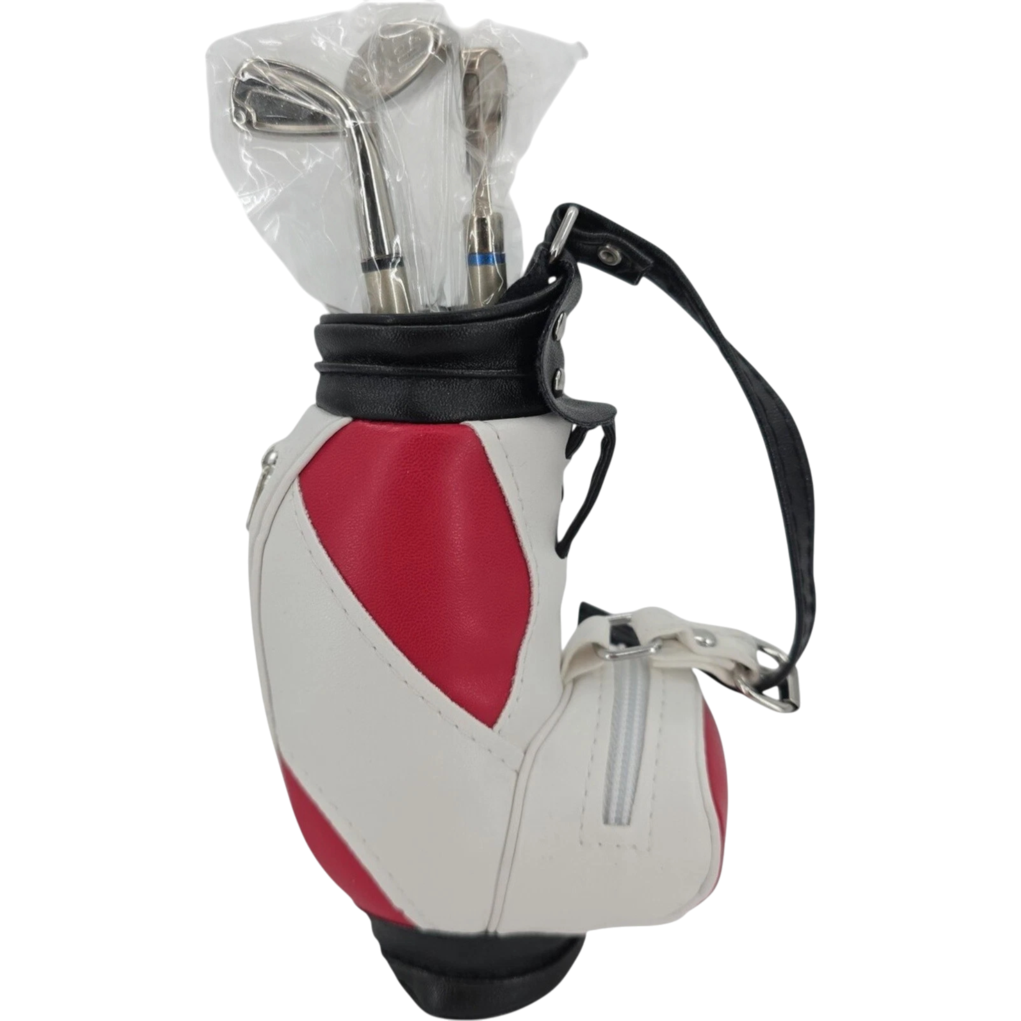 Dashing Golf Pen Set Mini Bag w/ 3 Club Pens Black Red Blue Ink Unused with Box