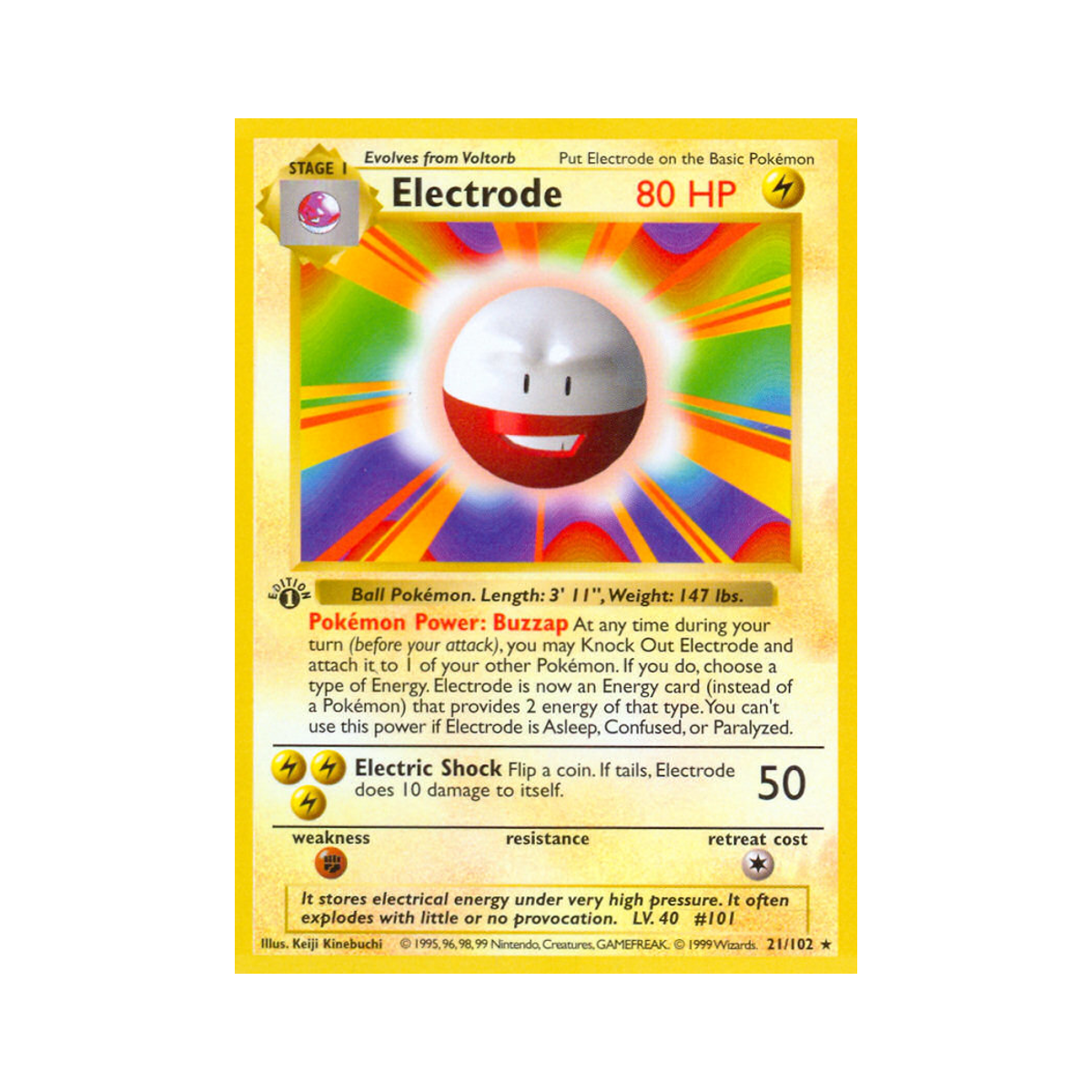 Electrode 21/102 Base