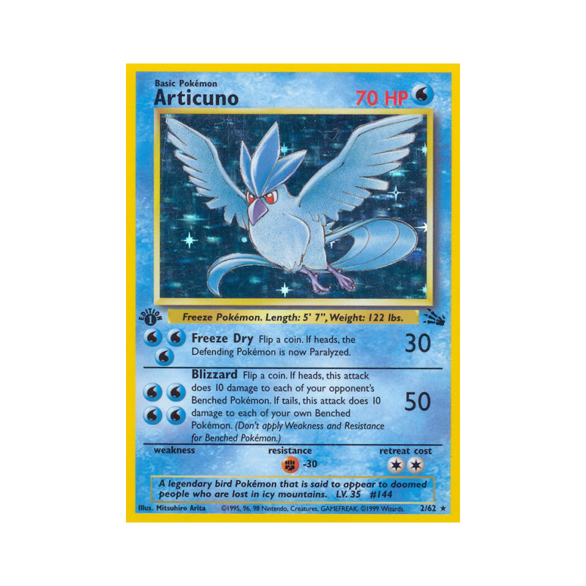 Articuno 2/62 Fossil