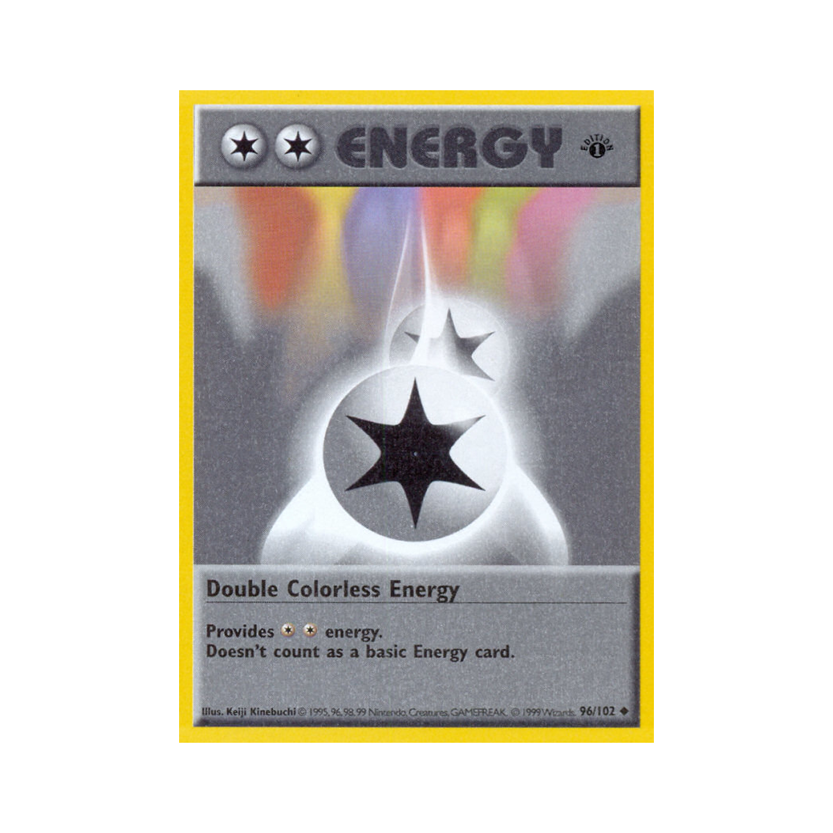 Double Colorless Energy 96/102 Base
