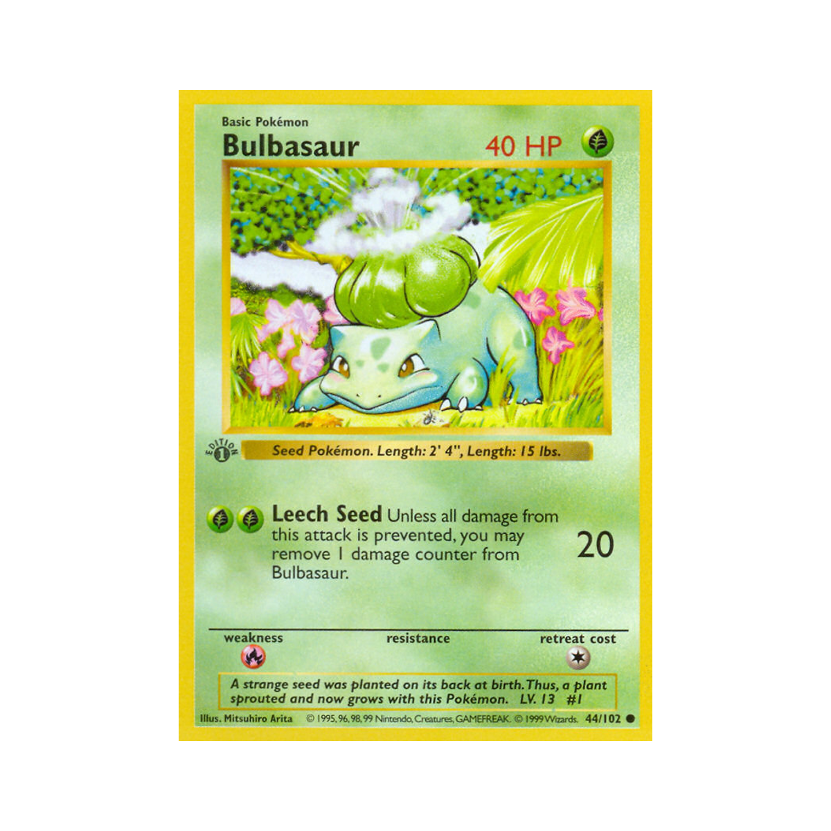 Bulbasaur 44/102 Base