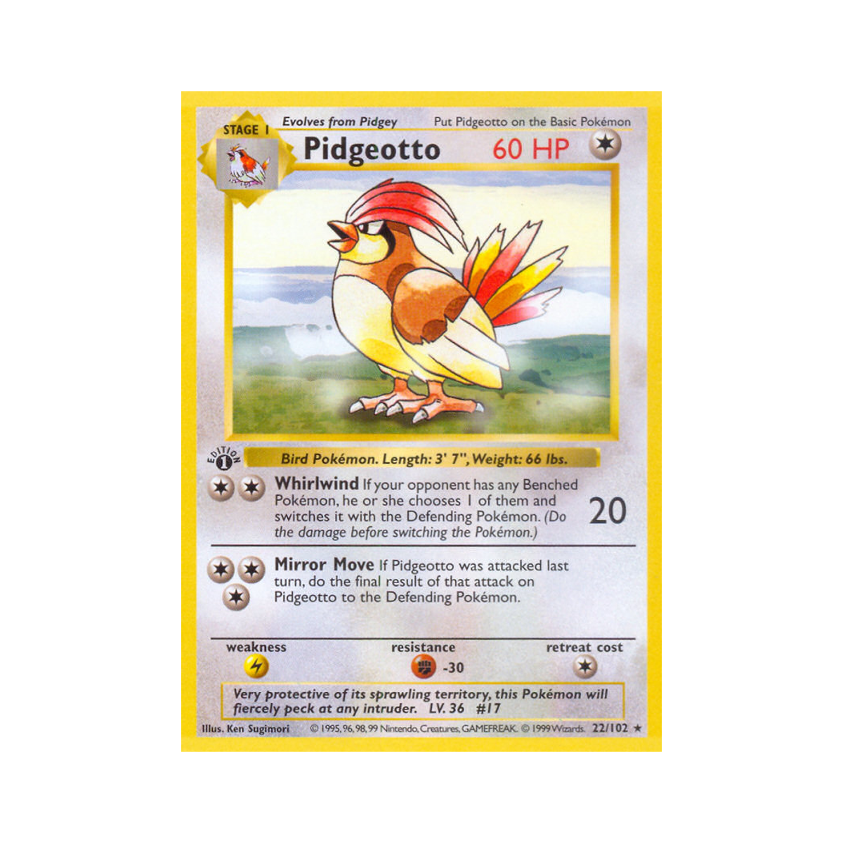 Pidgeotto 22/102 Base